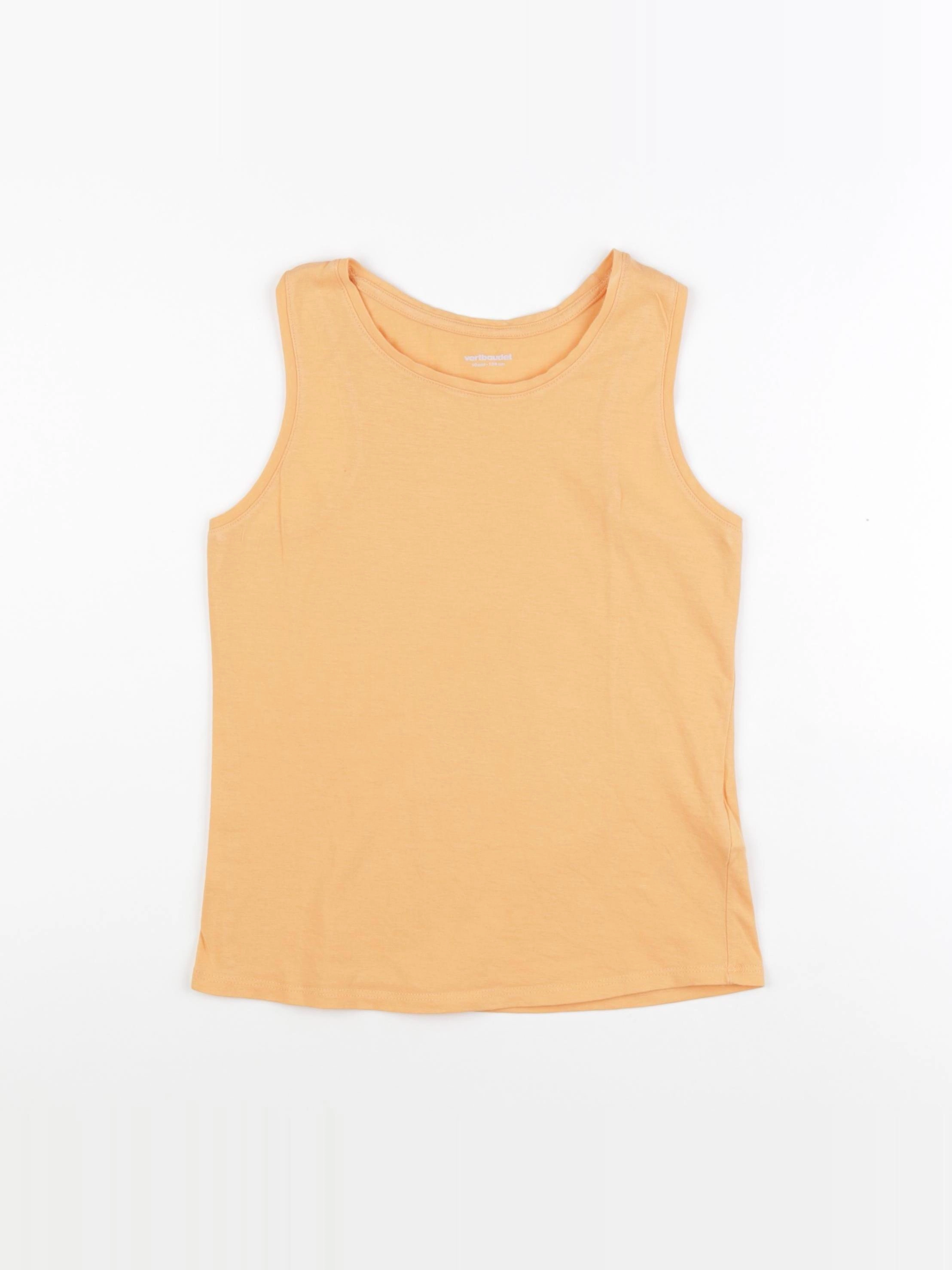 Vertbaudet - débardeur orange - 10 ans