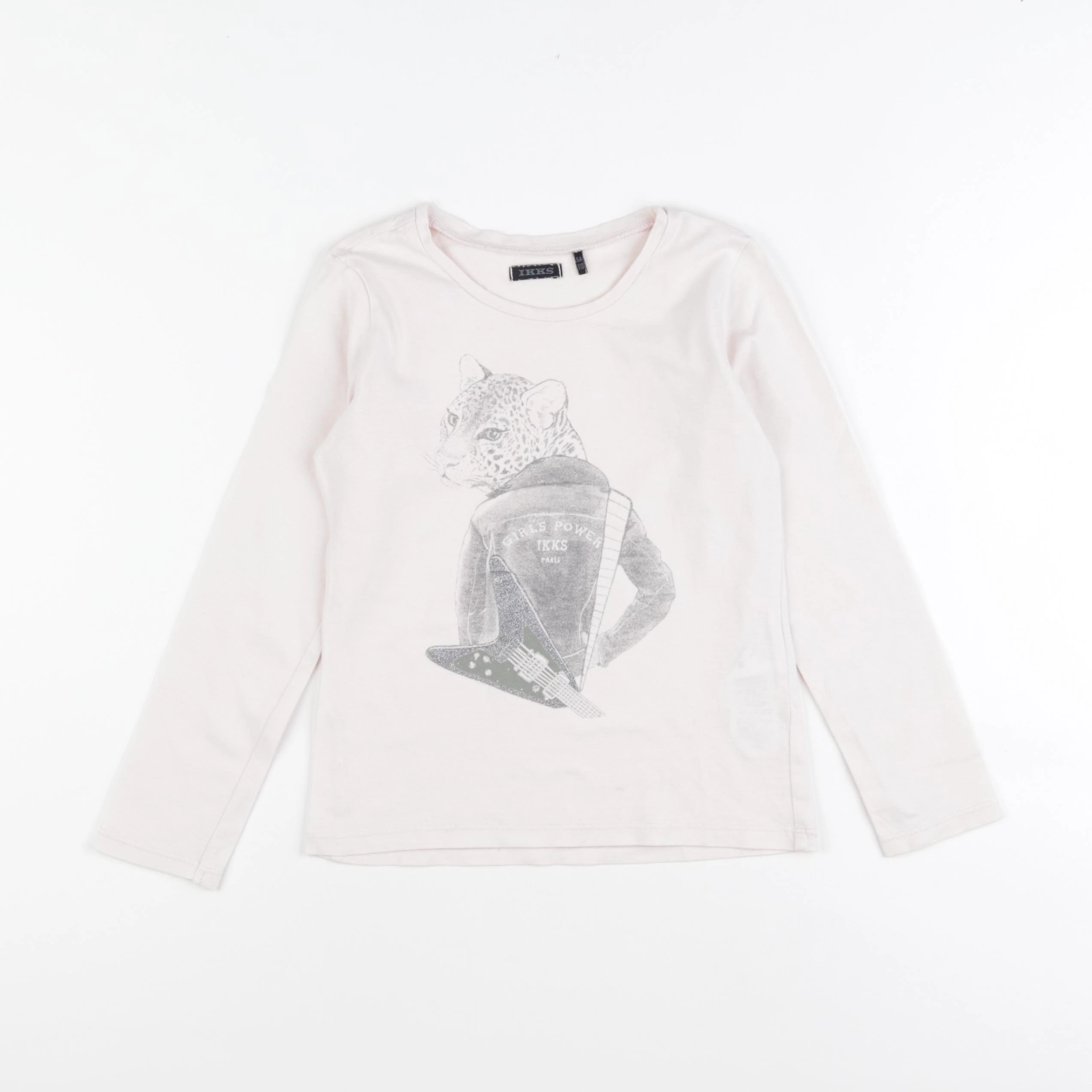 IKKS - tee-shirt rose - 5 ans