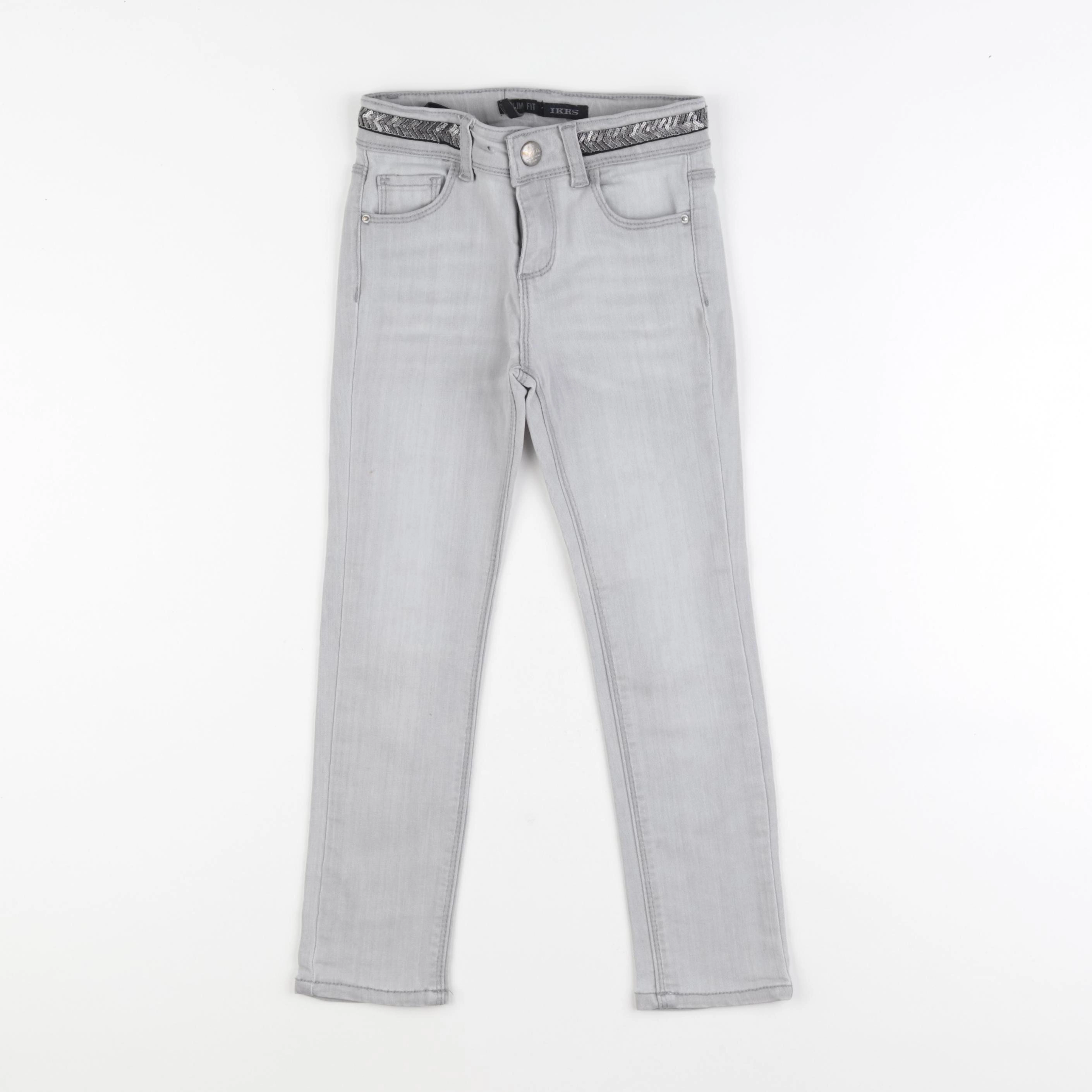IKKS - jean gris - 5 ans