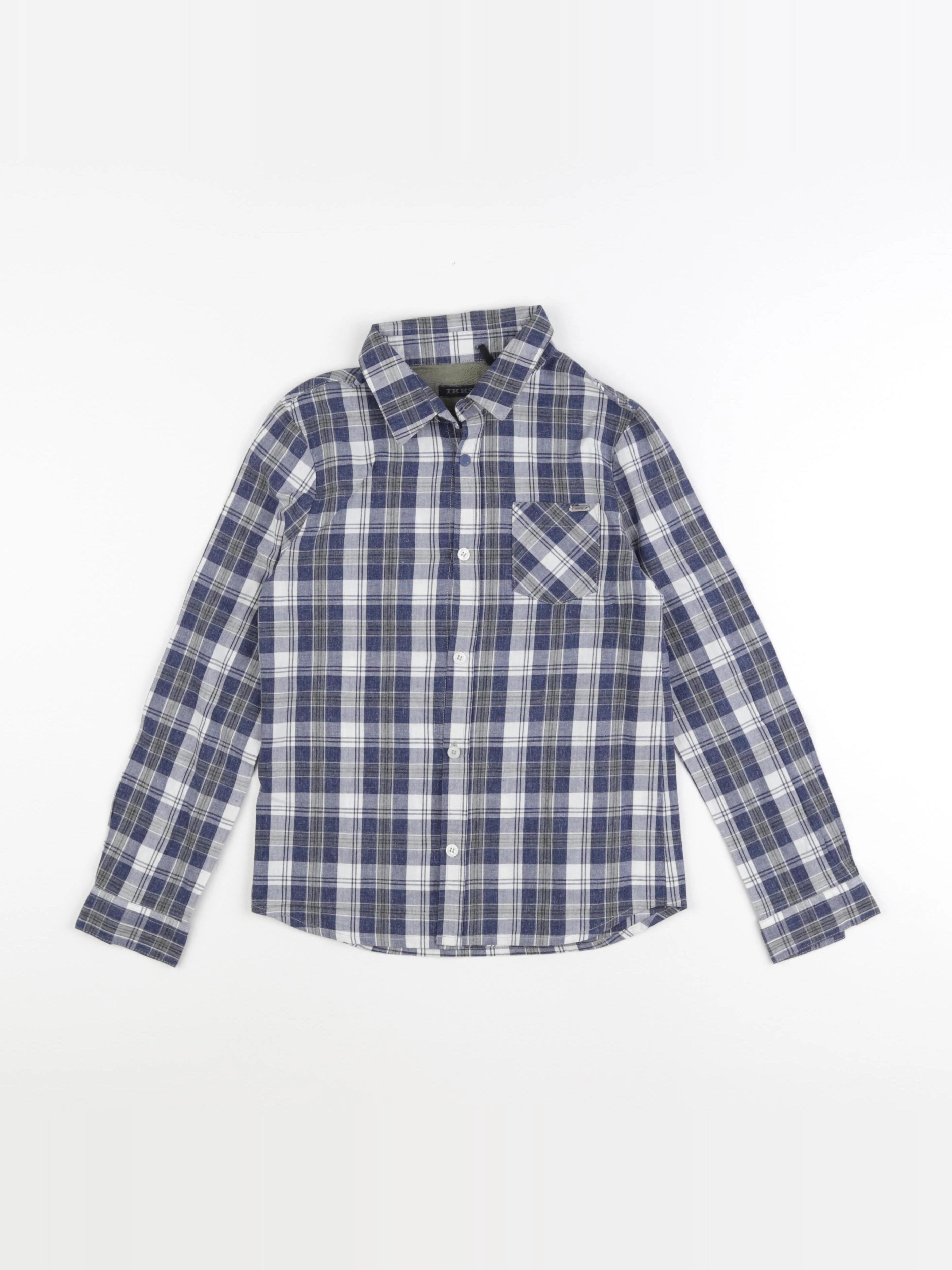 IKKS - chemise bleu - 8 ans