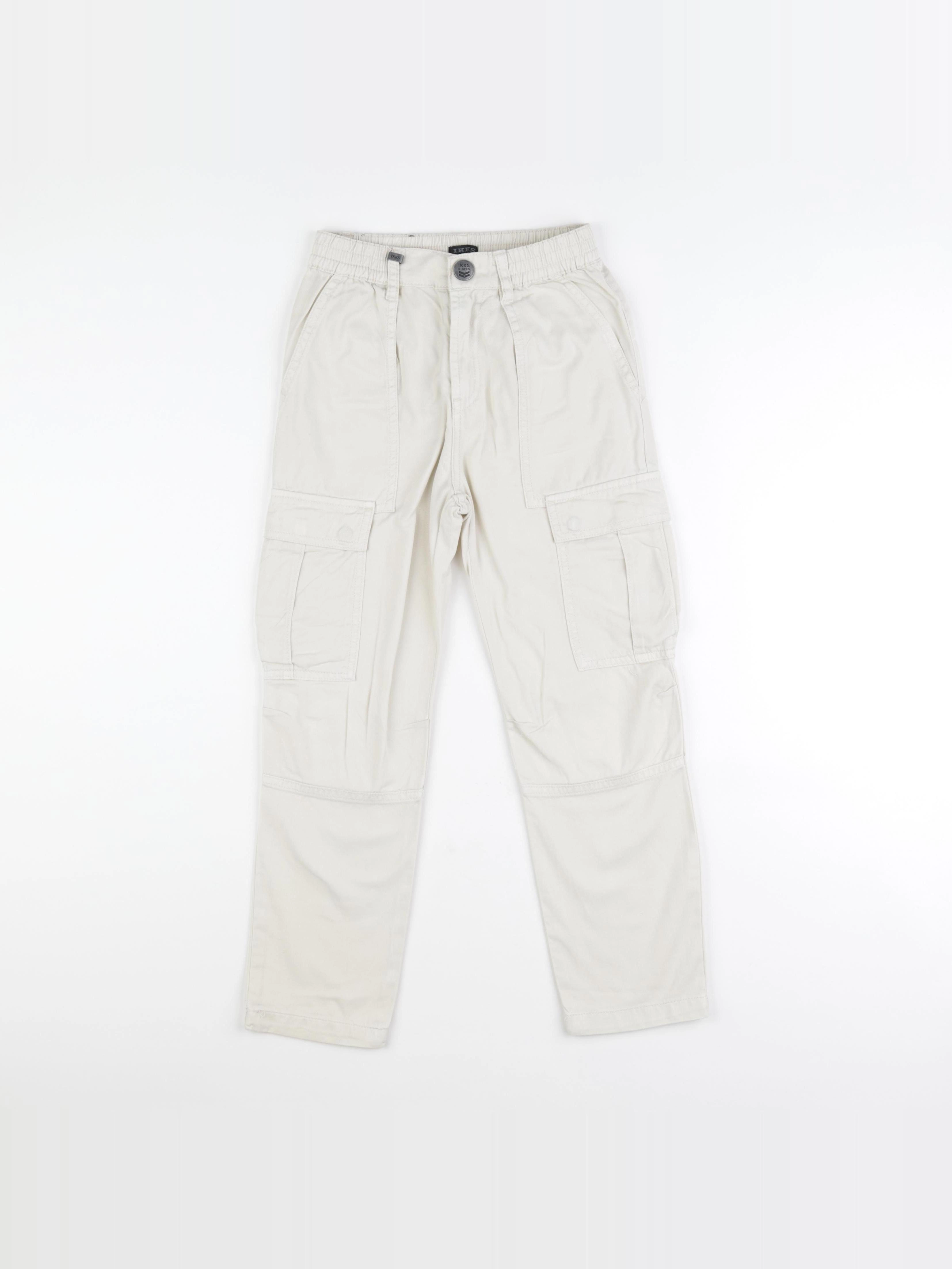 IKKS - pantalon beige - 8 ans