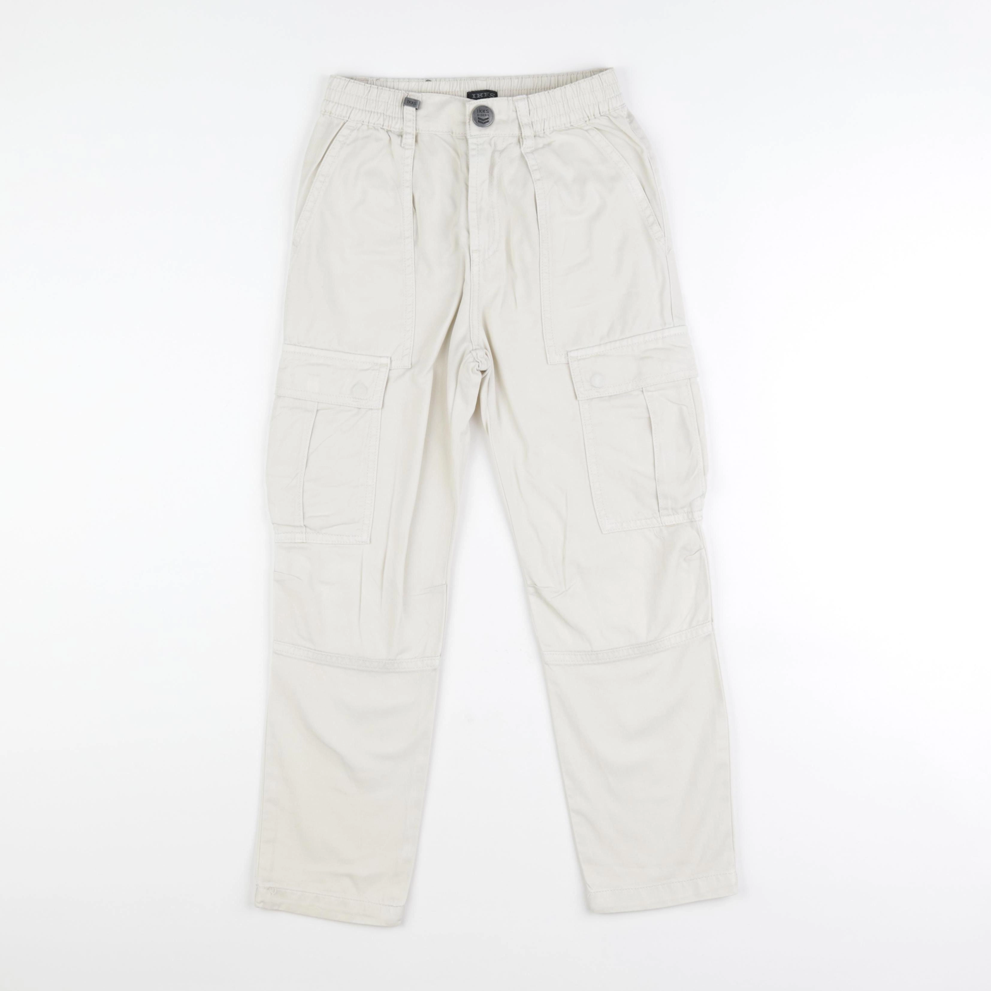 IKKS - pantalon beige - 8 ans