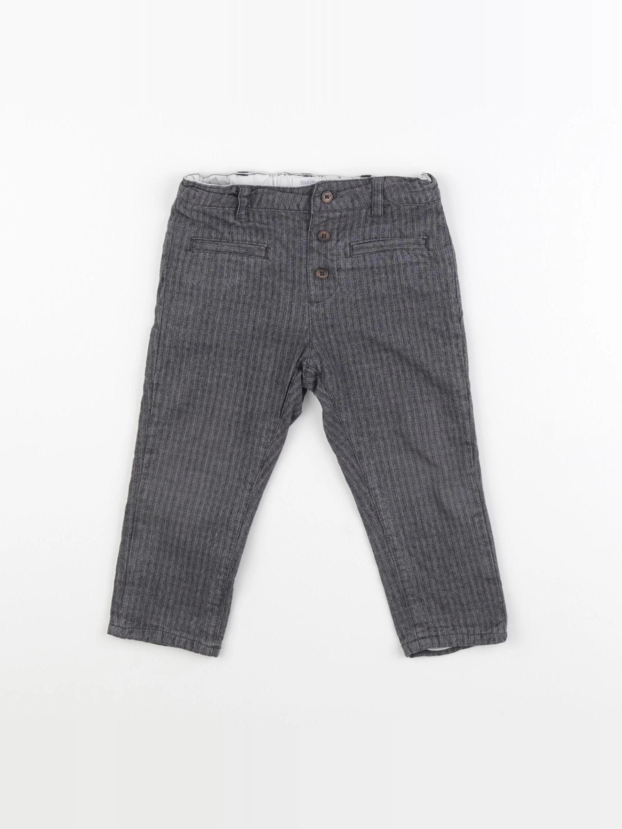 Boutchou - pantalon gris - 18 mois
