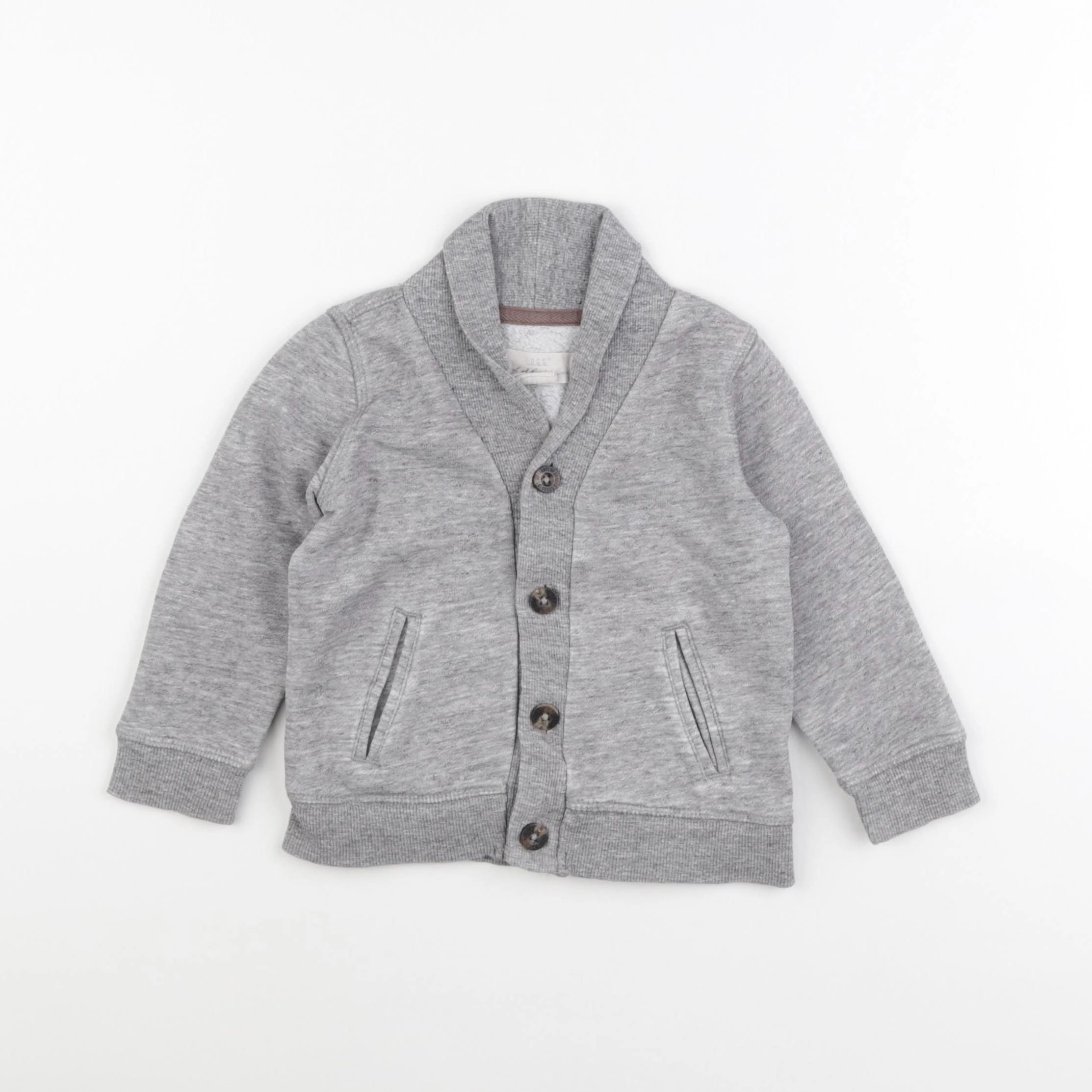 H&M - veste gris - 12/18 mois