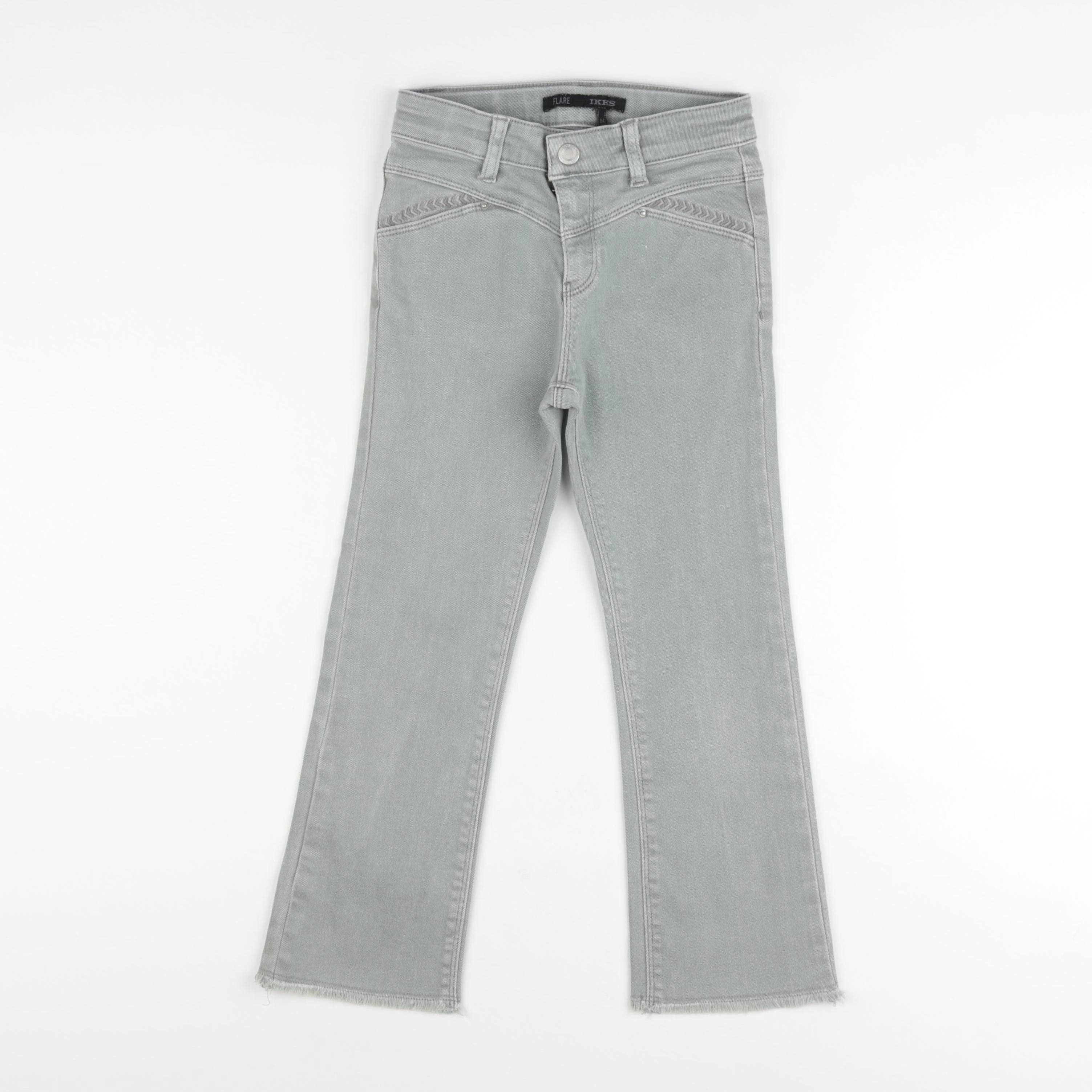 IKKS - jean vert - 8 ans