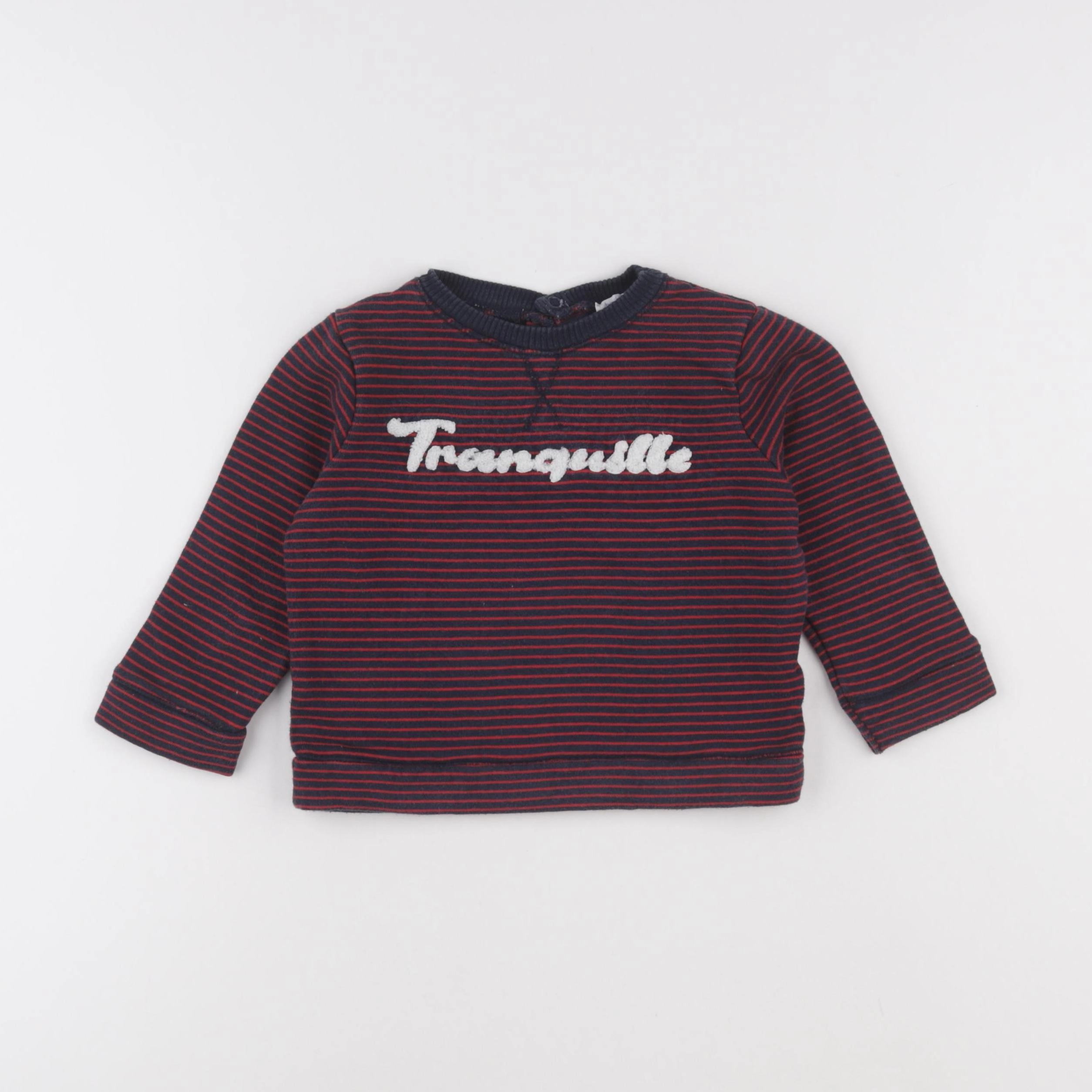 Boutchou - sweat multicolore - 18 mois