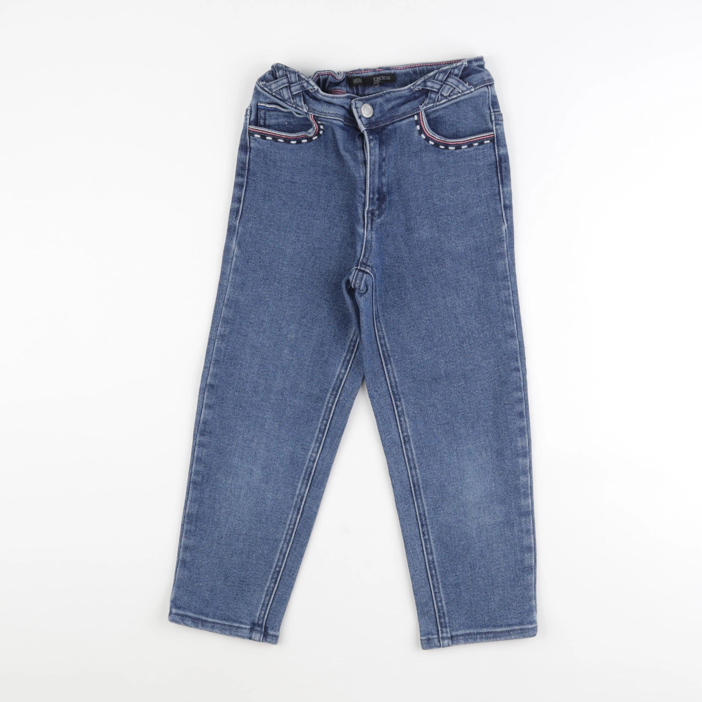 IKKS - jean bleu - 7 ans