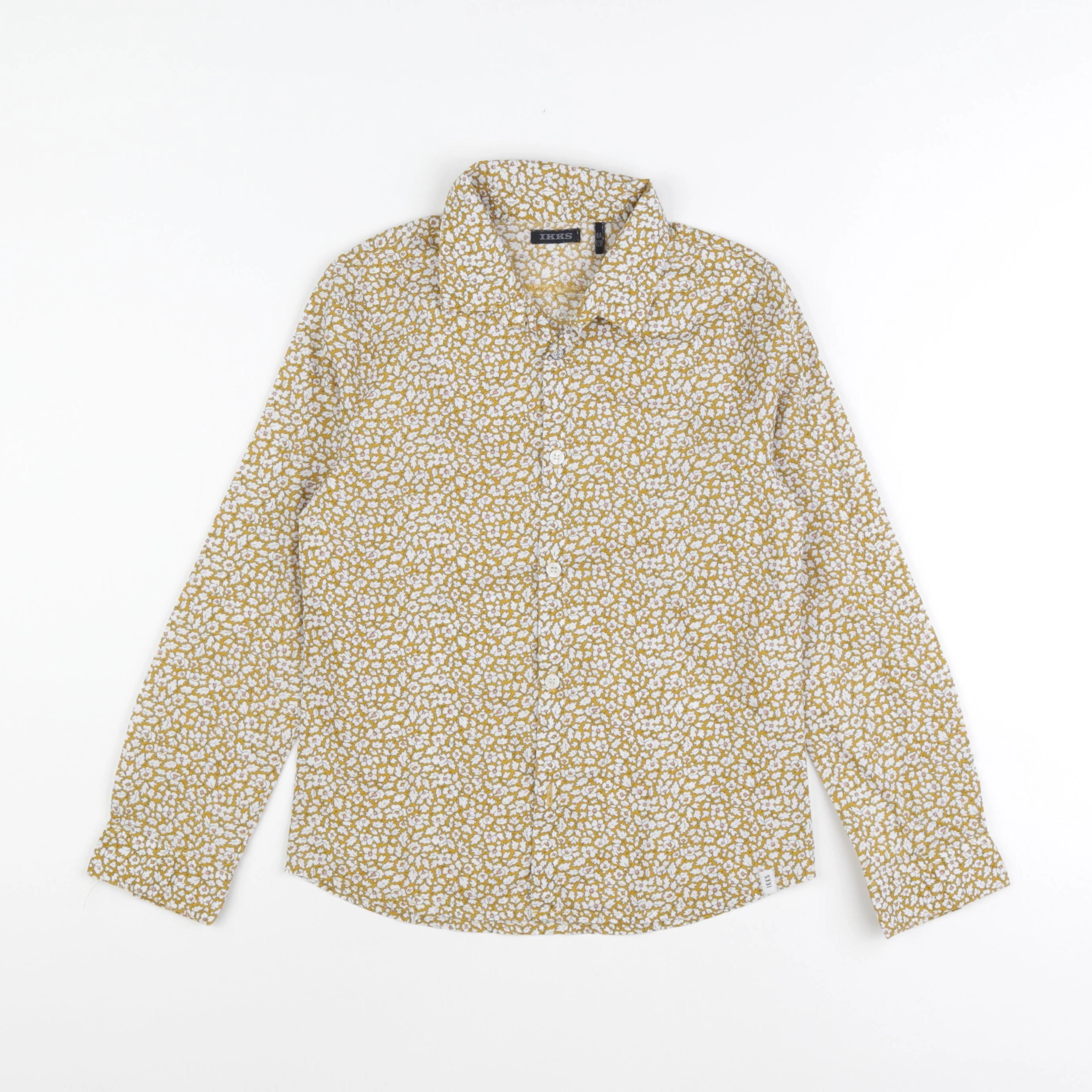 IKKS - chemise jaune - 8 ans
