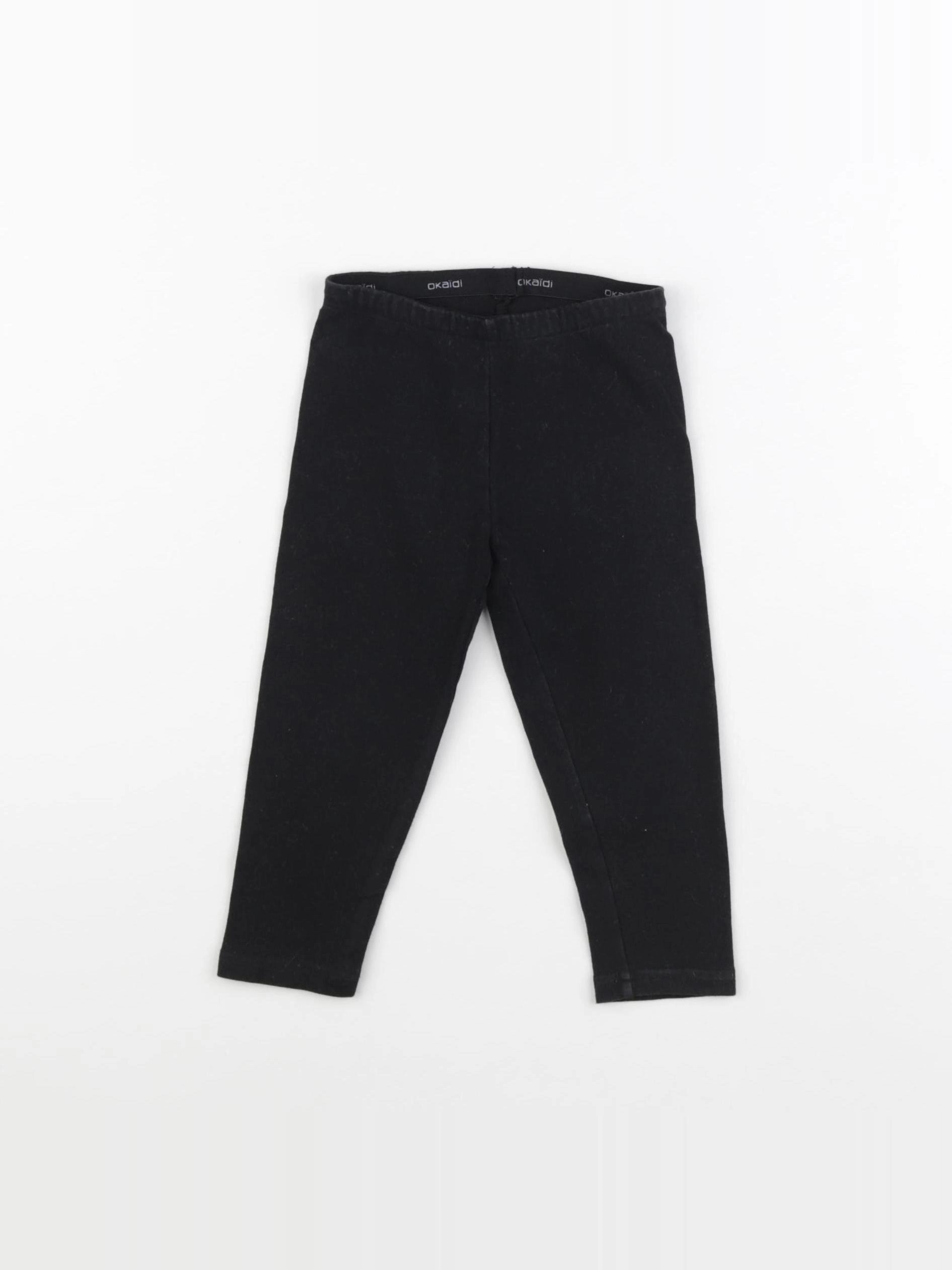 Okaidi - legging noir - 3 ans