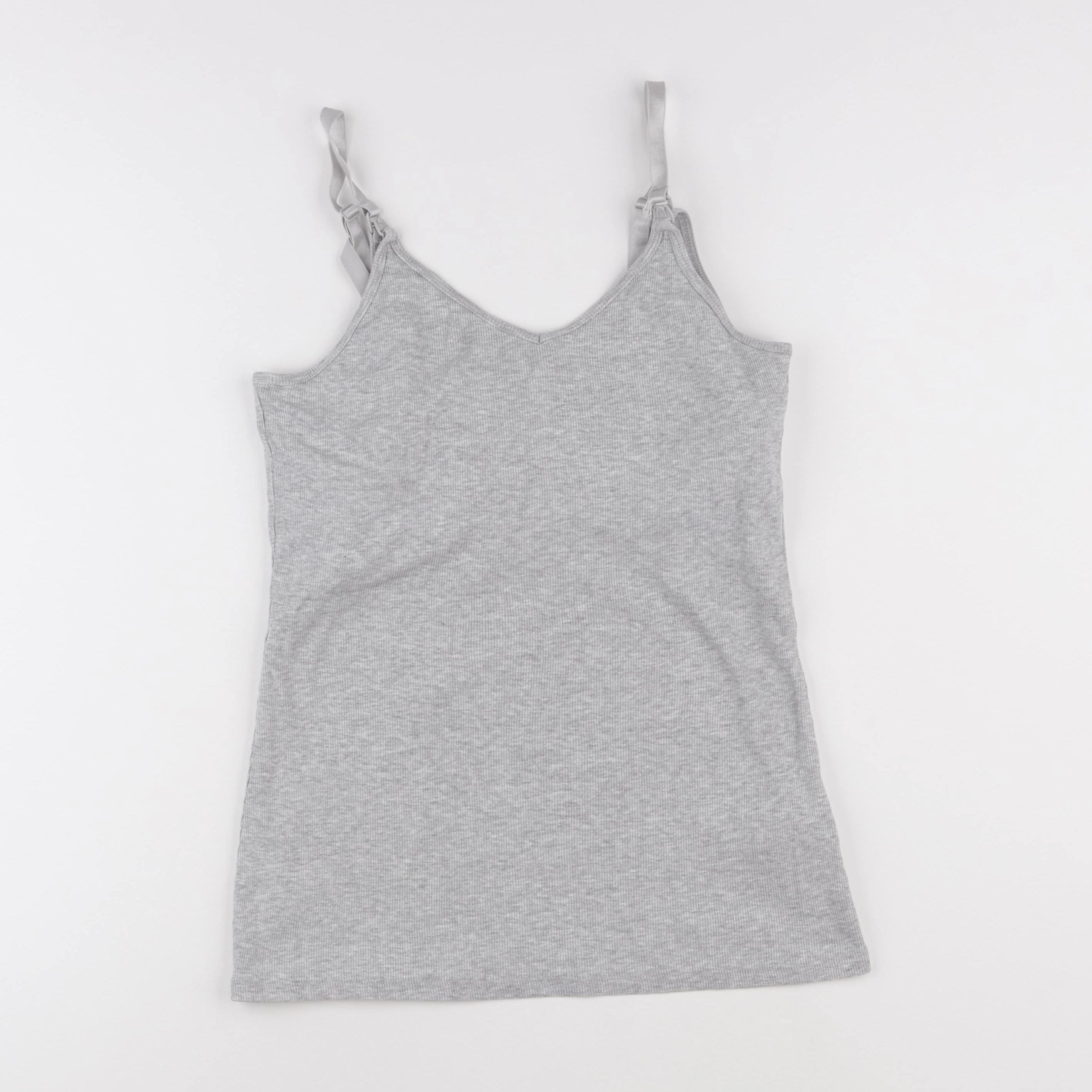 H&M - débardeur grossesse, allaitement gris - 38 à 40