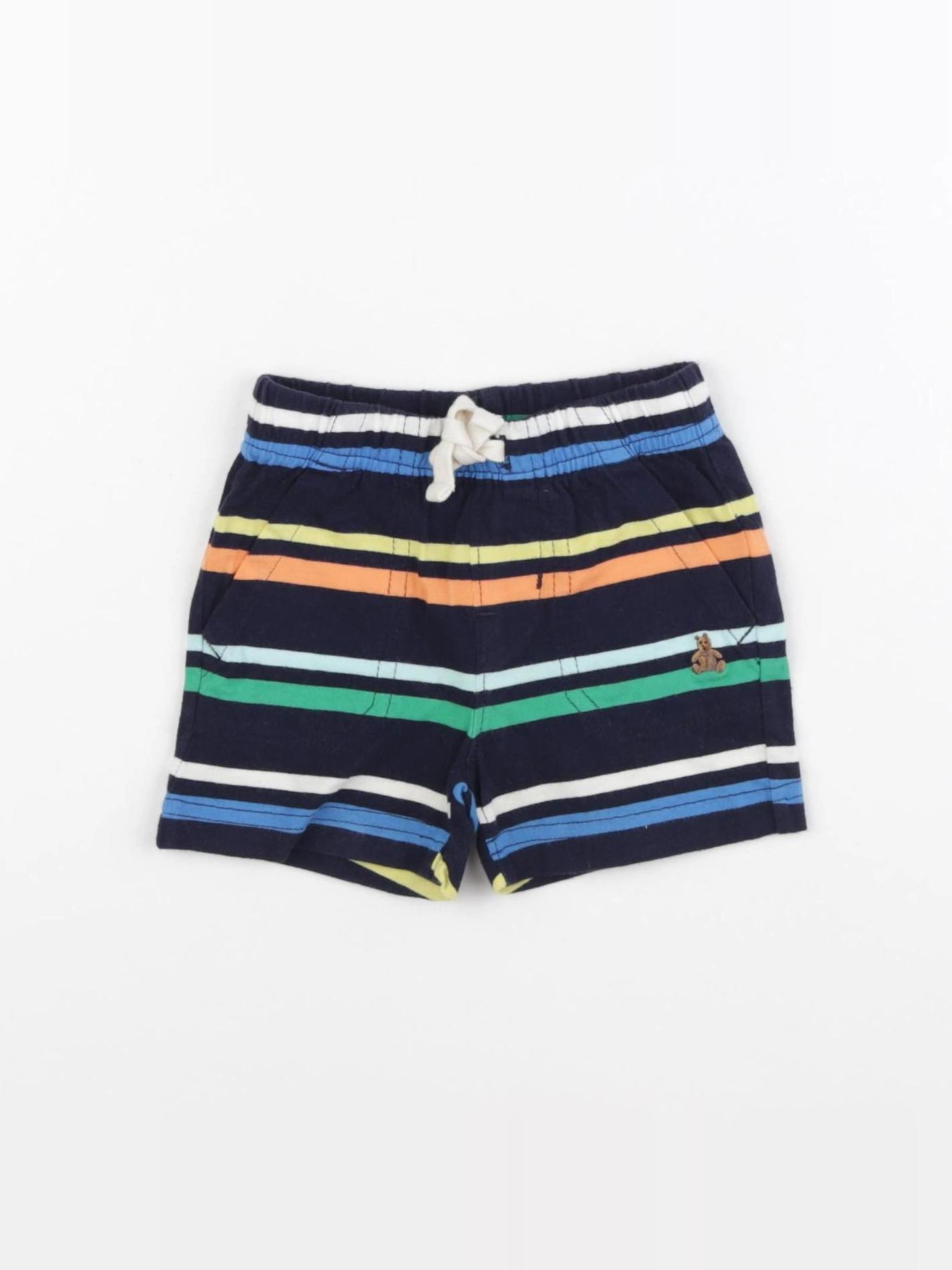 GAP - short bleu - 3/6 mois