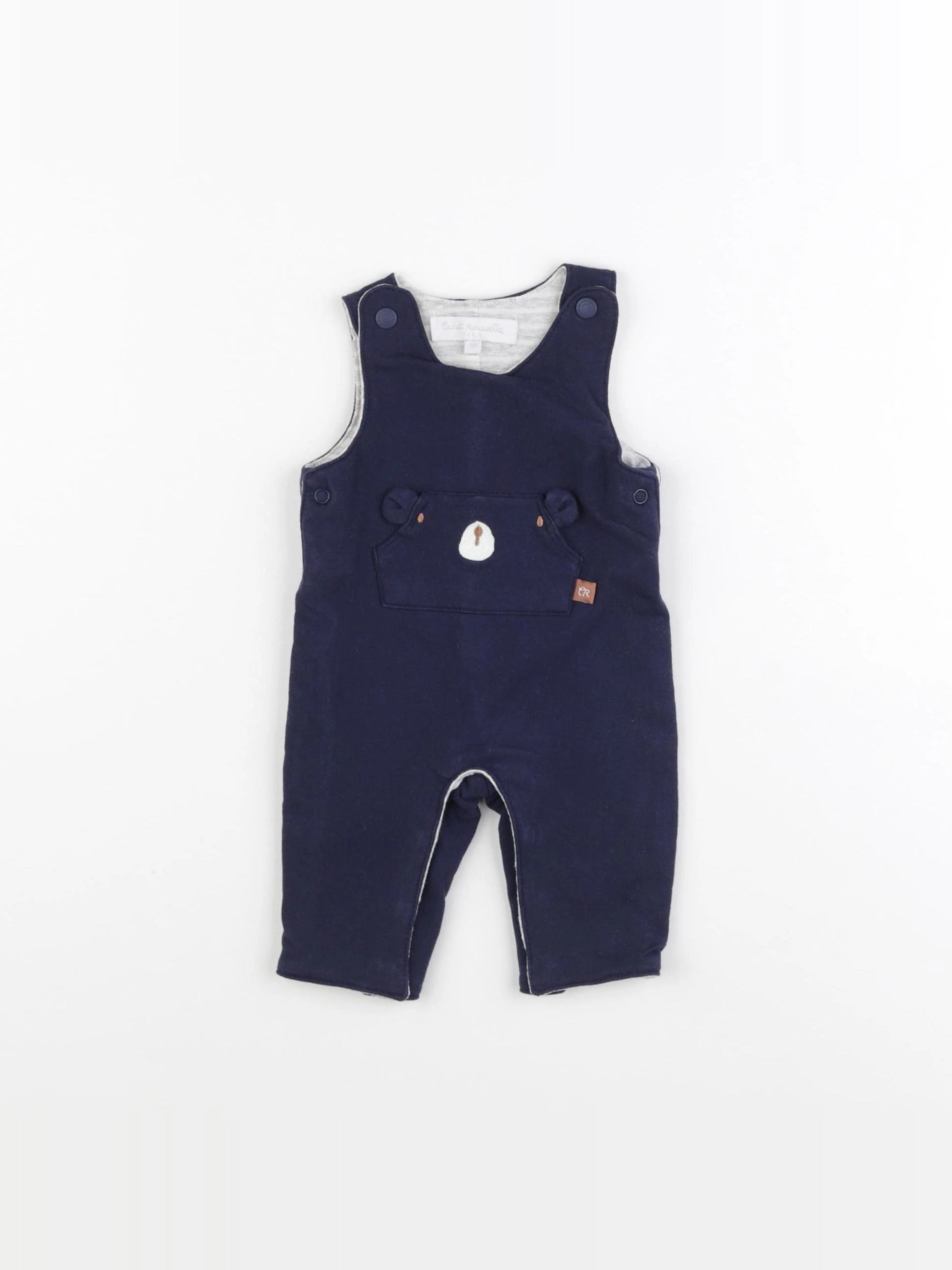 Cadet Rousselle - combinaison bleu - 1 mois