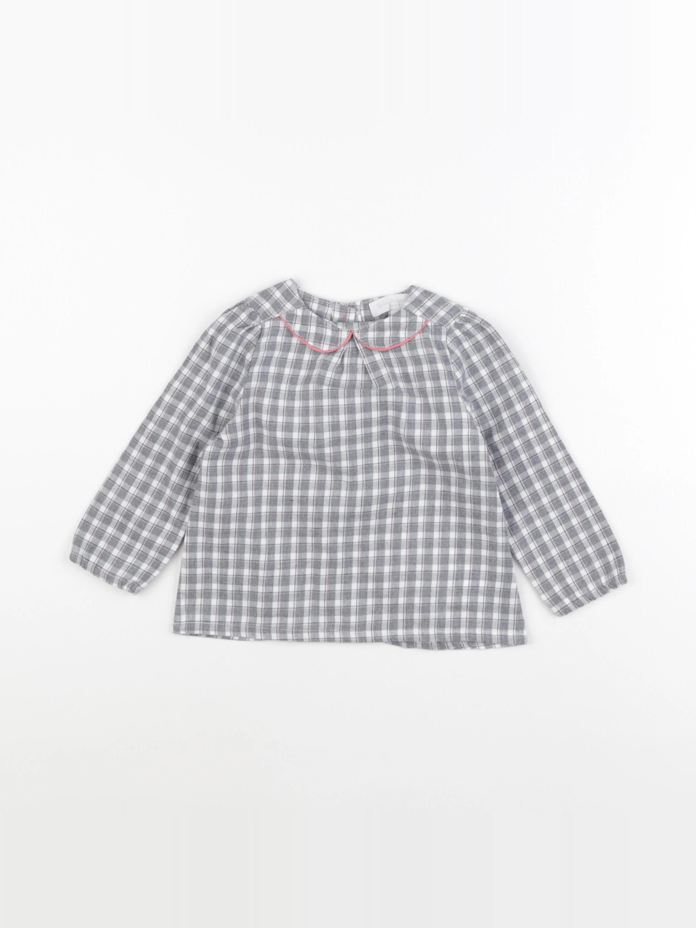 Cadet Rousselle - blouse gris - 12 mois