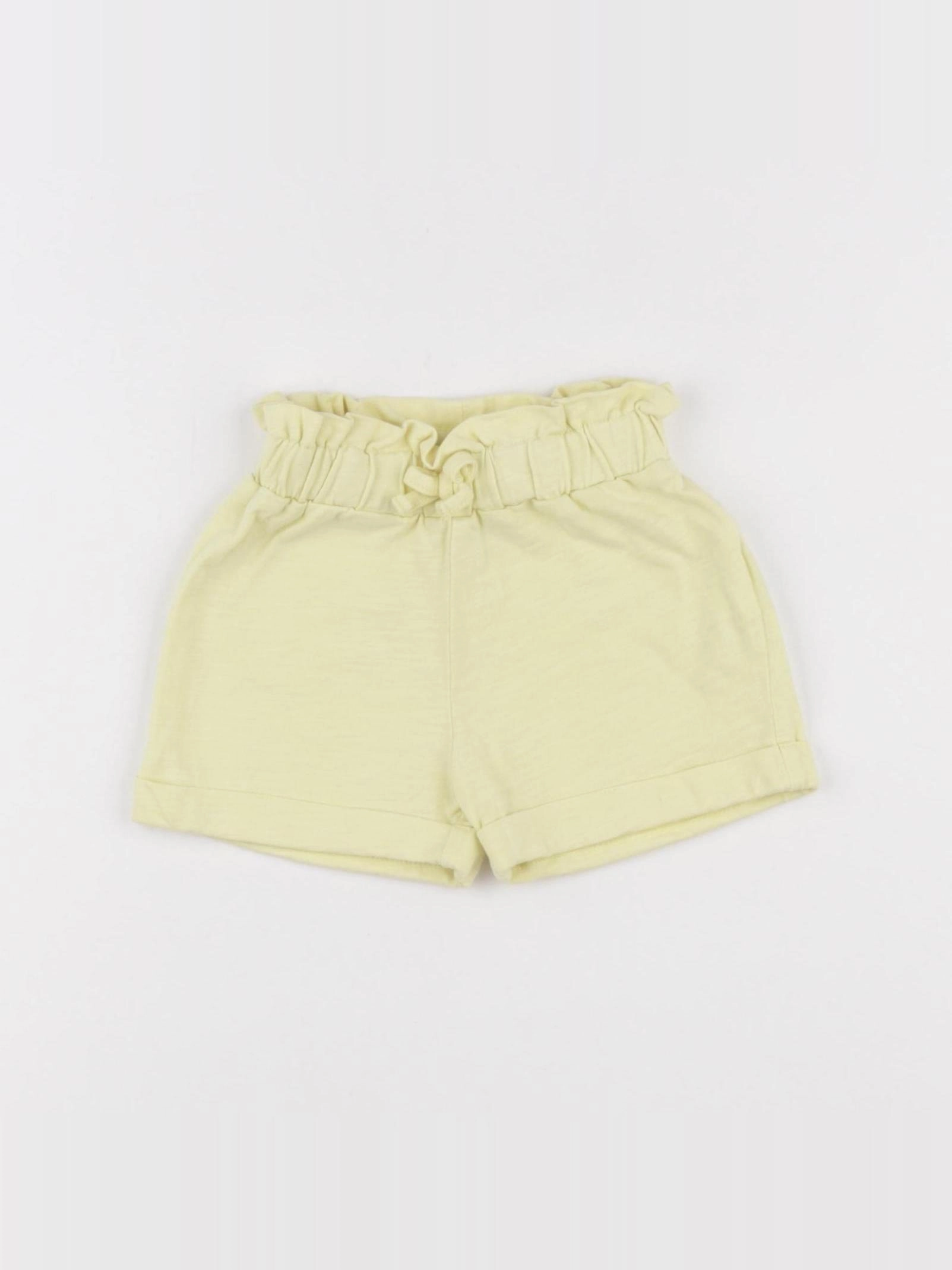 Tape à l'oeil - short jaune - 6 mois