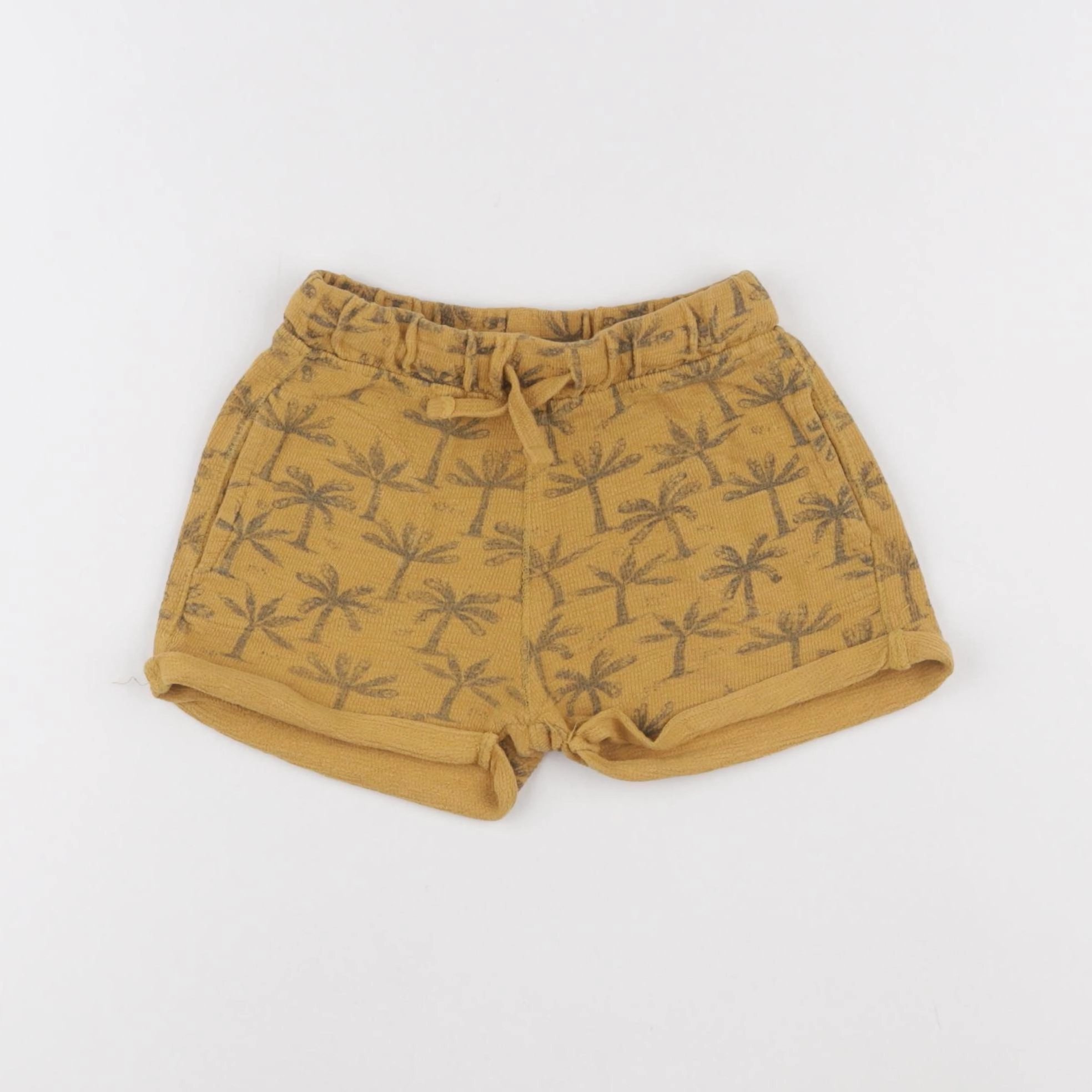 Zara - short jaune - 18/24 mois