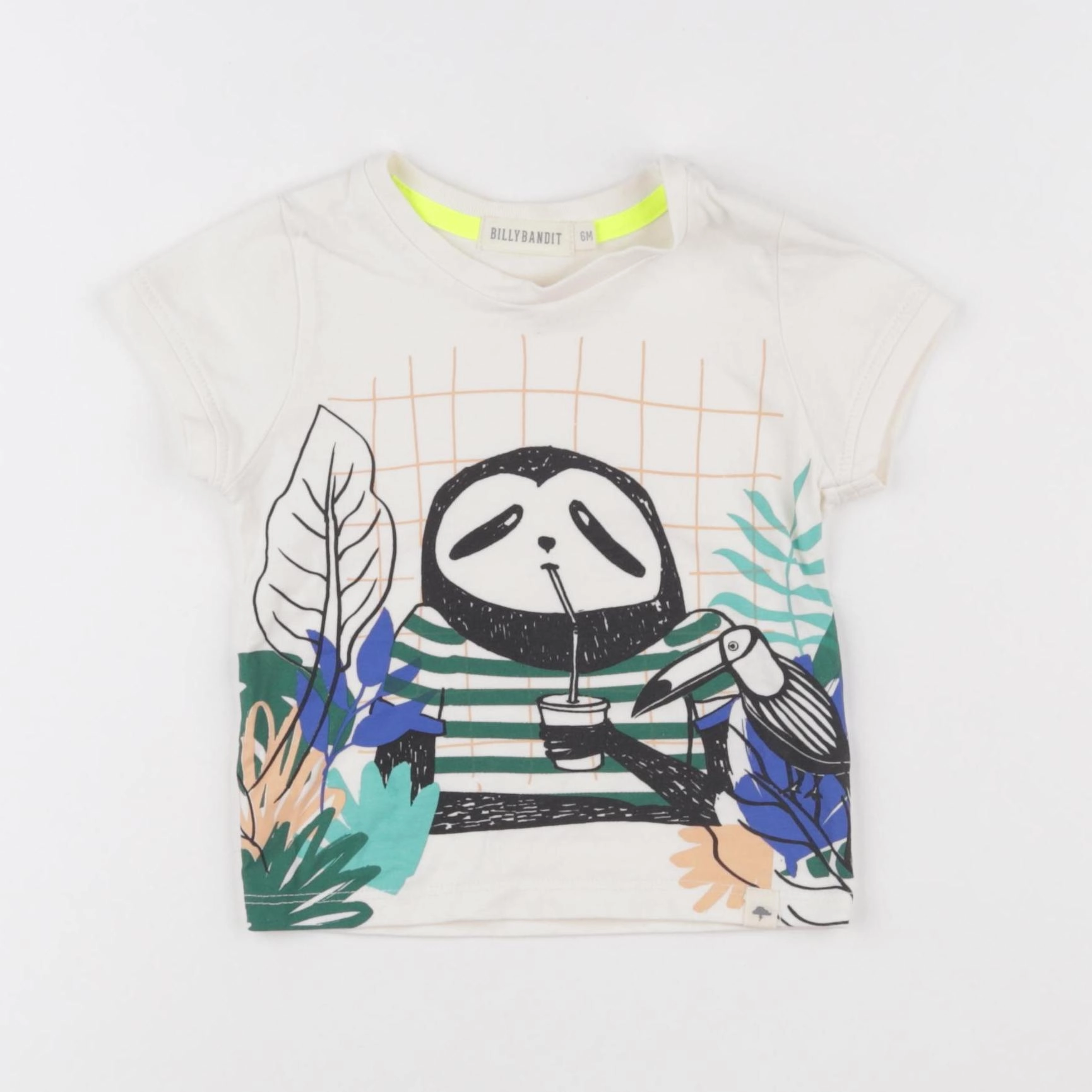 Billy Bandit - tee-shirt multicolore - 6 mois