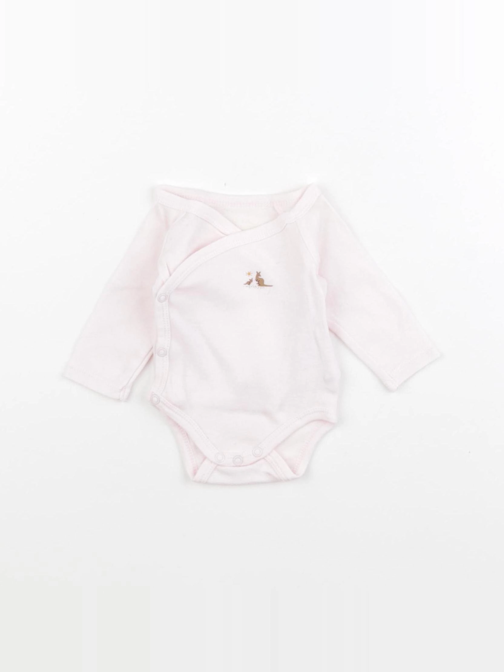 Cadet Rousselle - body rose - 0 mois
