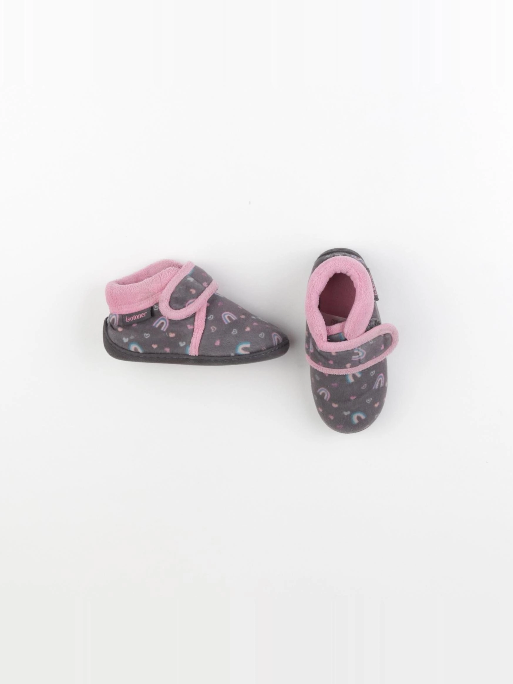 Isotoner - chaussons gris - pointure 25