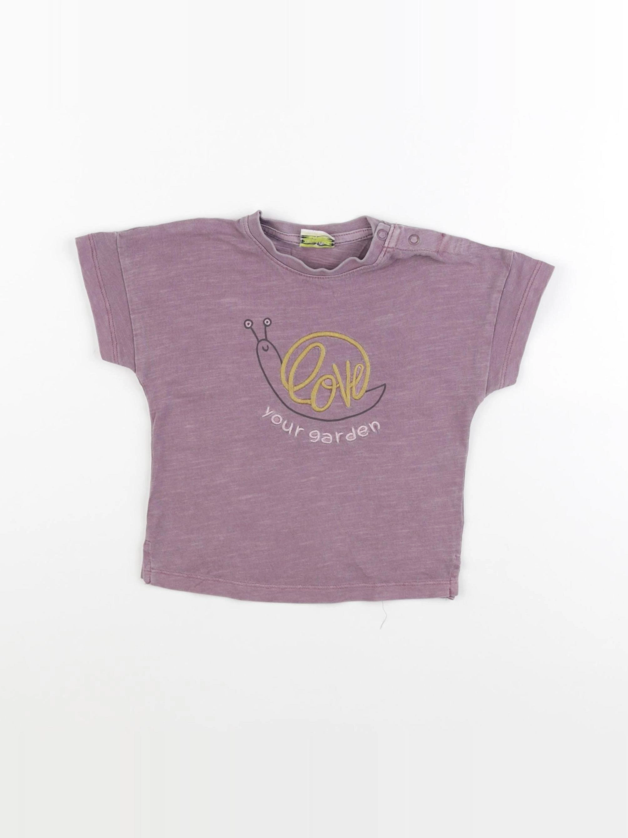 Tape à l'oeil - tee-shirt rose - 18 mois
