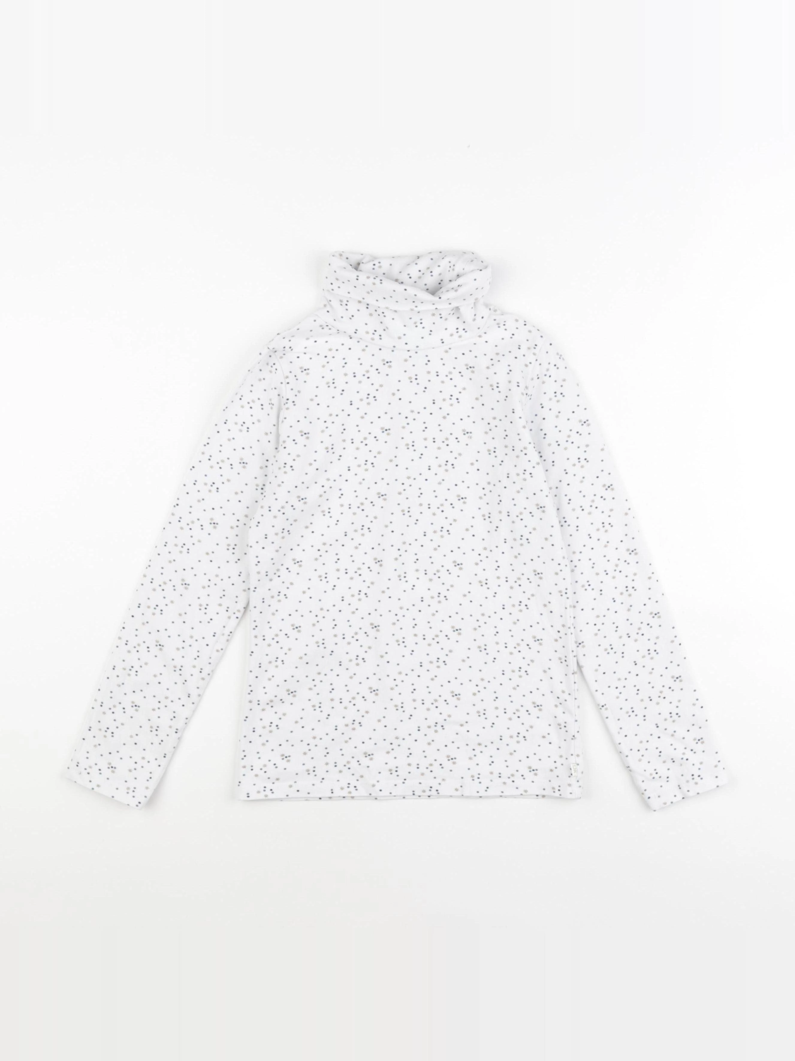 Okaidi - sous-pull blanc - 8 ans