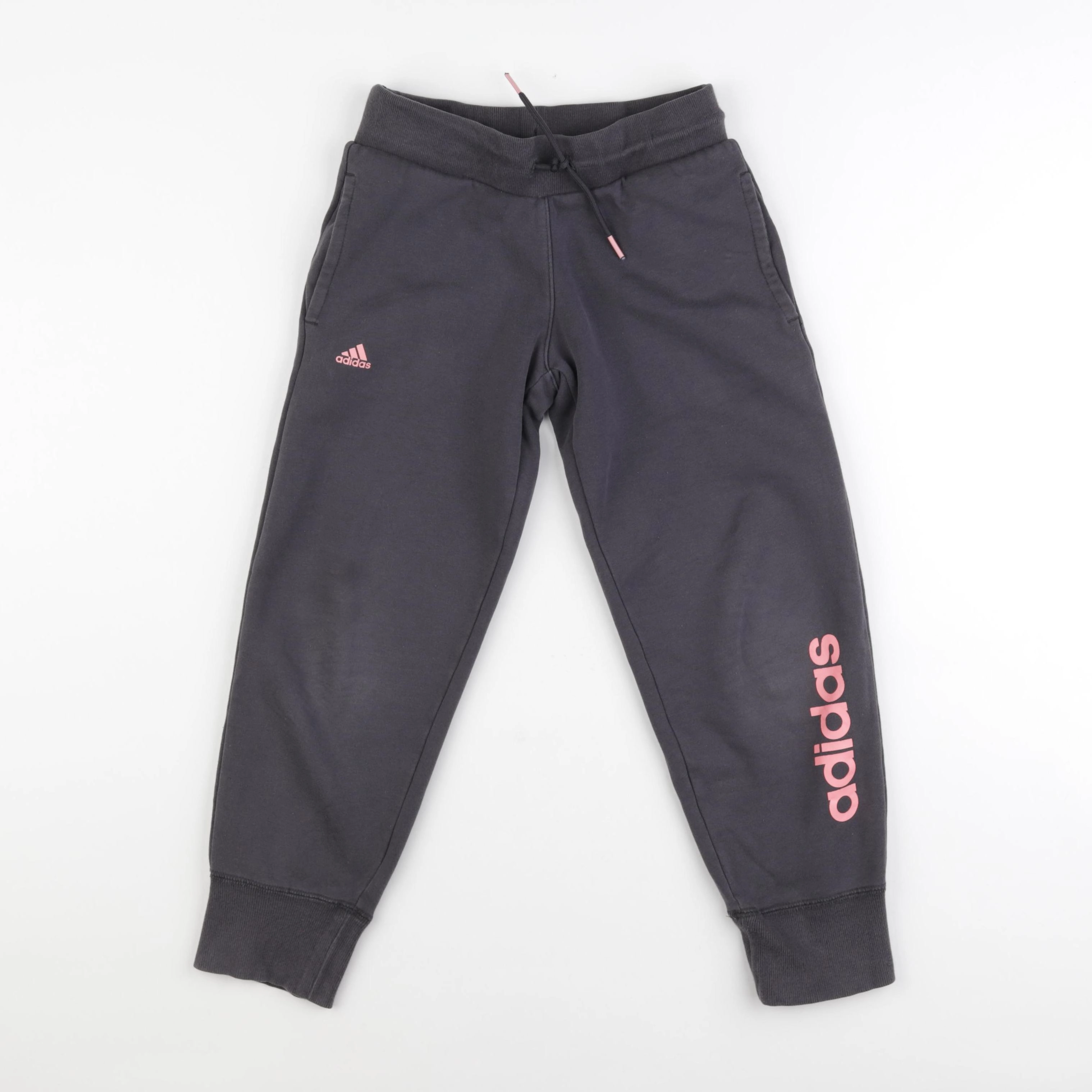Adidas - jogging gris - 7/8 ans