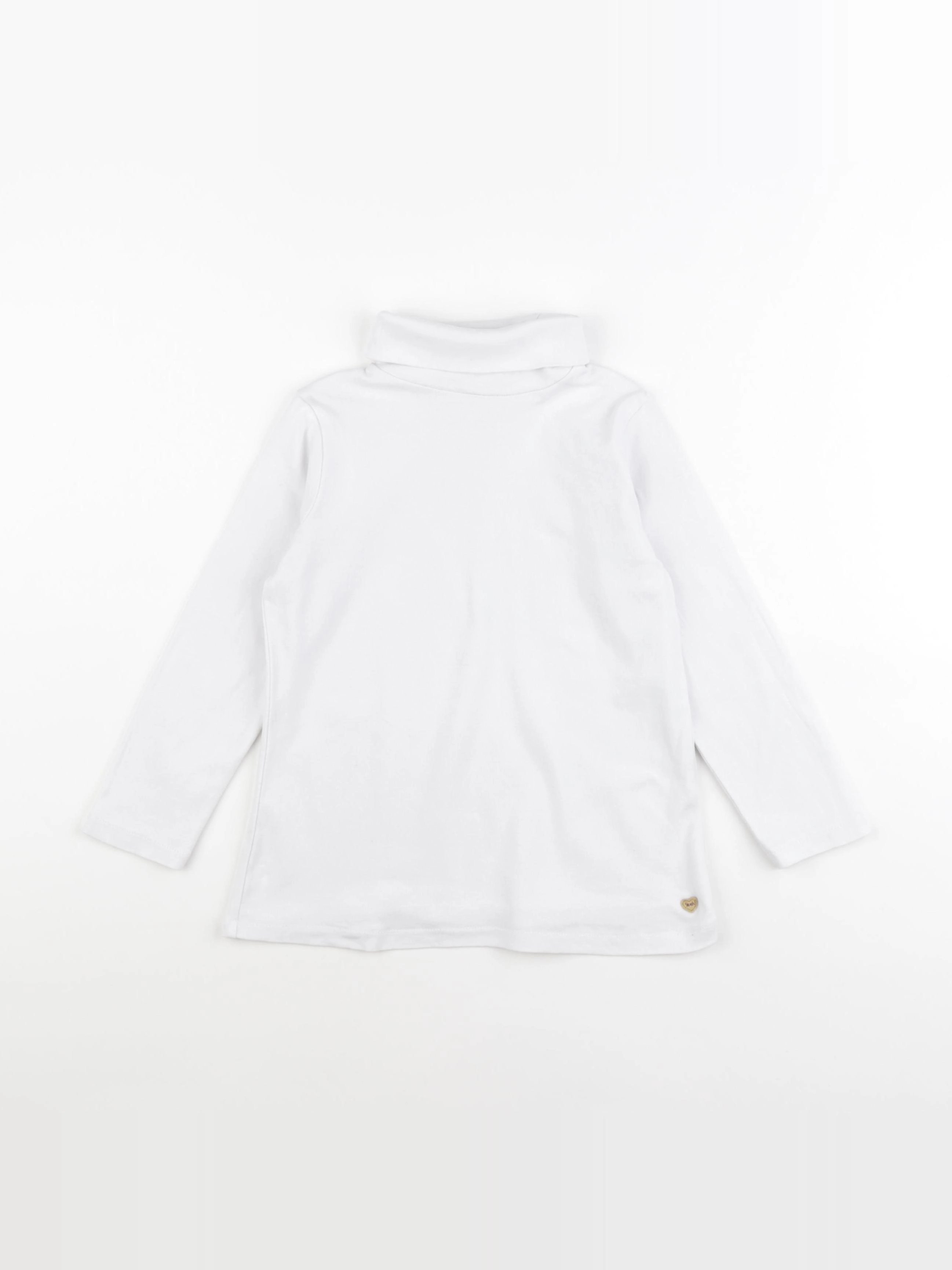 Zara - sous-pull blanc - 6 ans