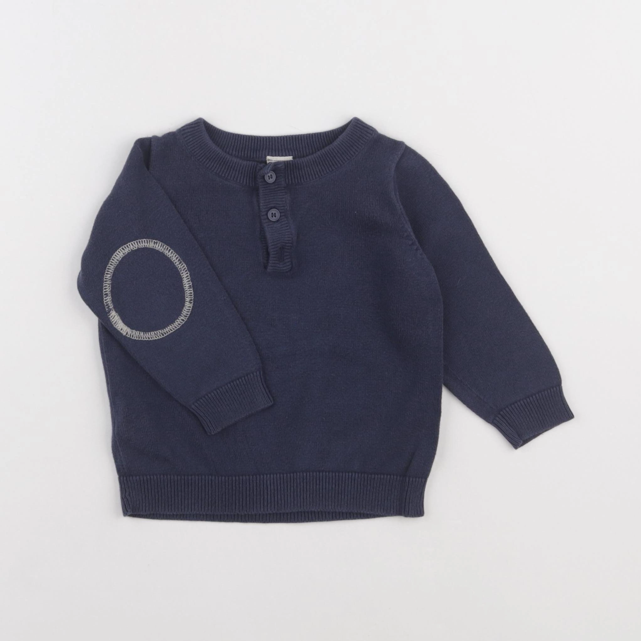 Tape à l'oeil - pull bleu - 18 mois