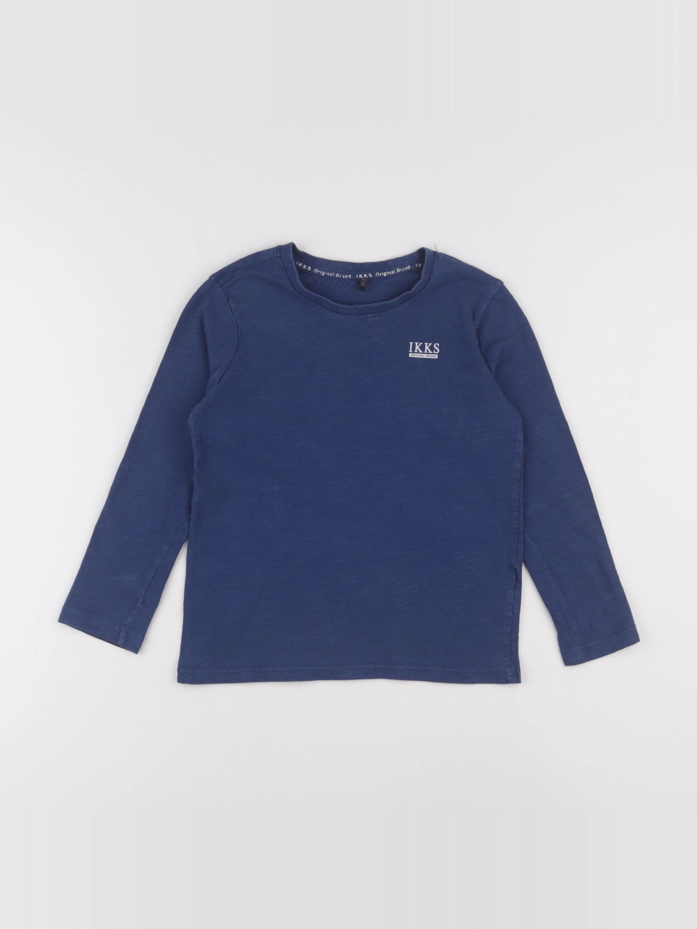 IKKS - tee-shirt bleu - 6 ans