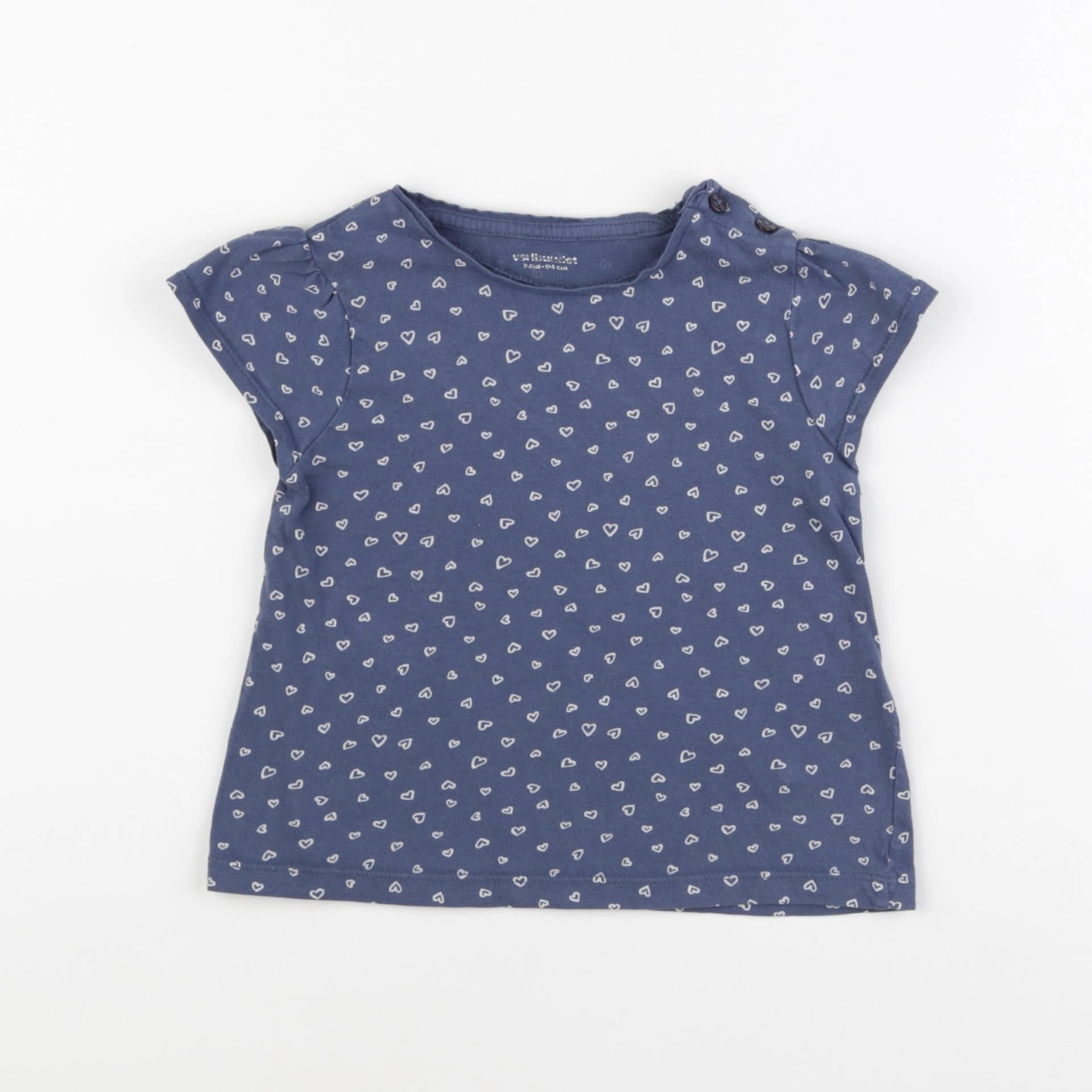 Vertbaudet - tee-shirt bleu - 3 ans
