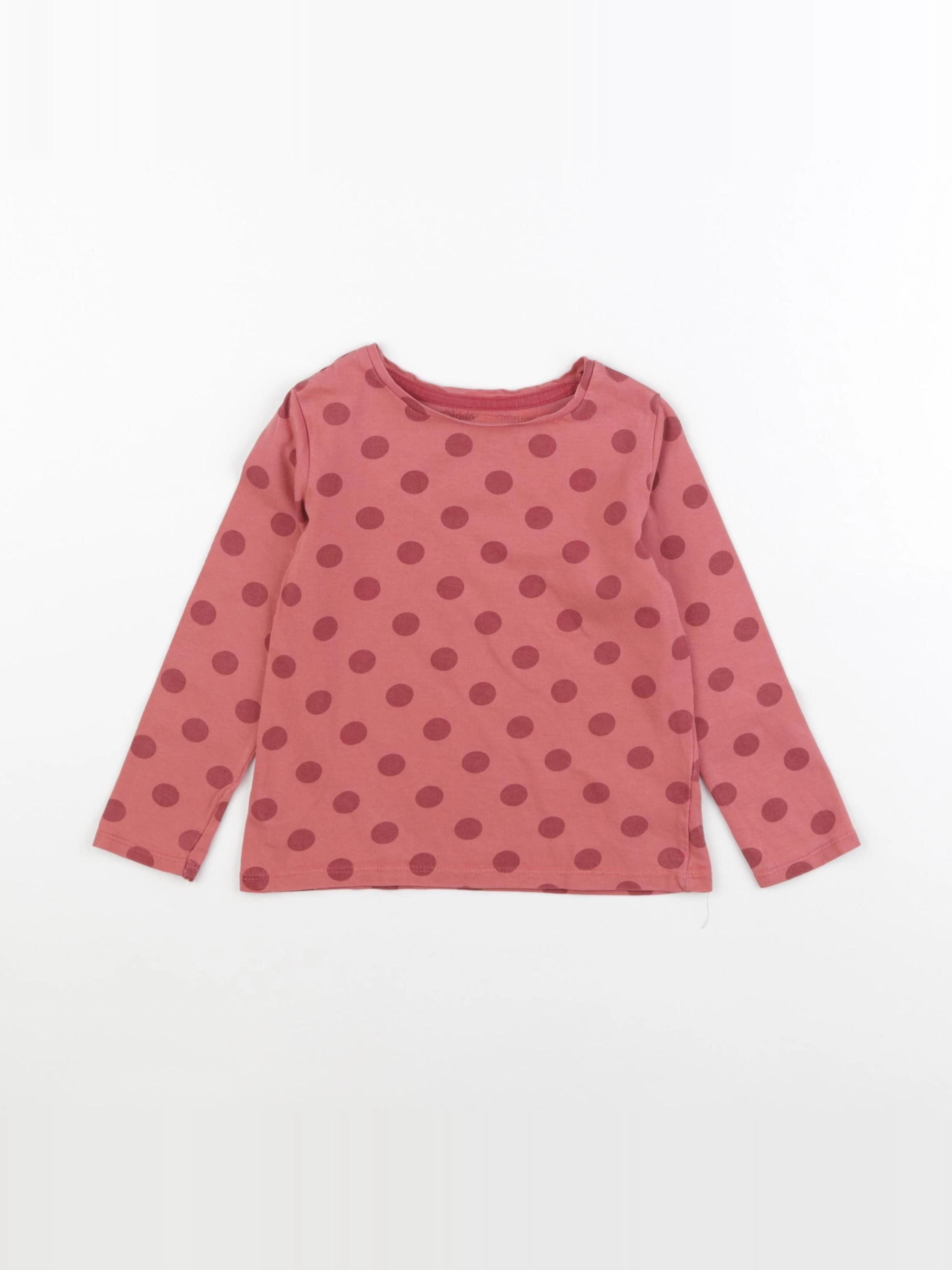 Vertbaudet - tee-shirt rose - 4 ans