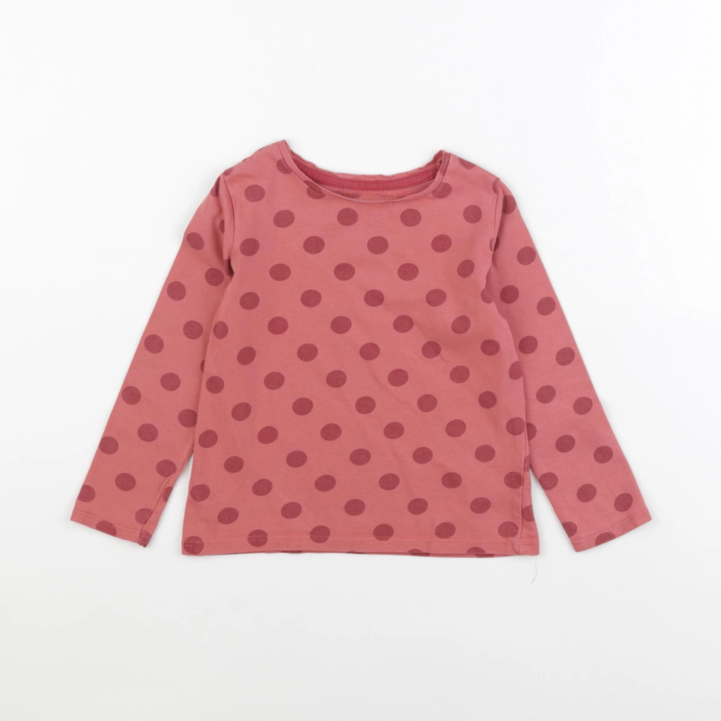 Vertbaudet - tee-shirt rose - 4 ans