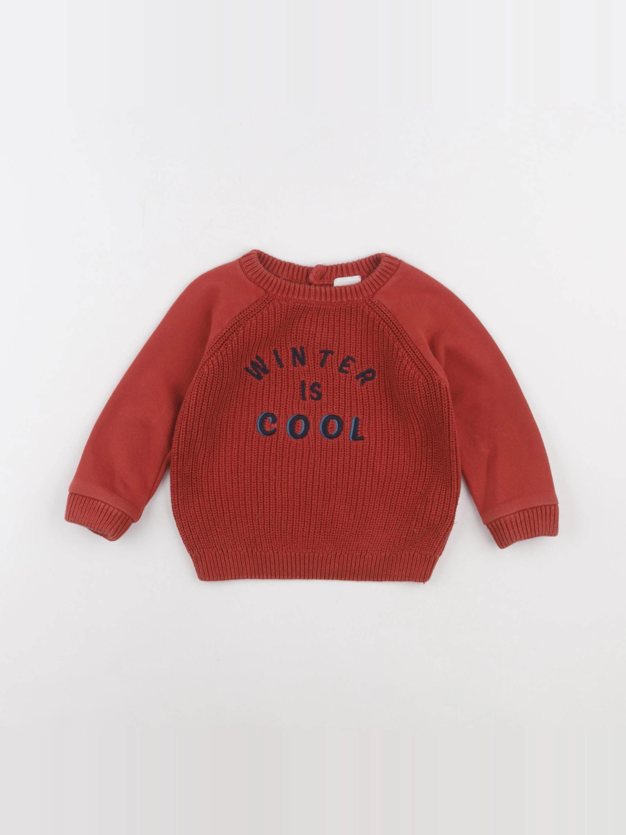 Tape à l'oeil - pull rouge - 24 mois