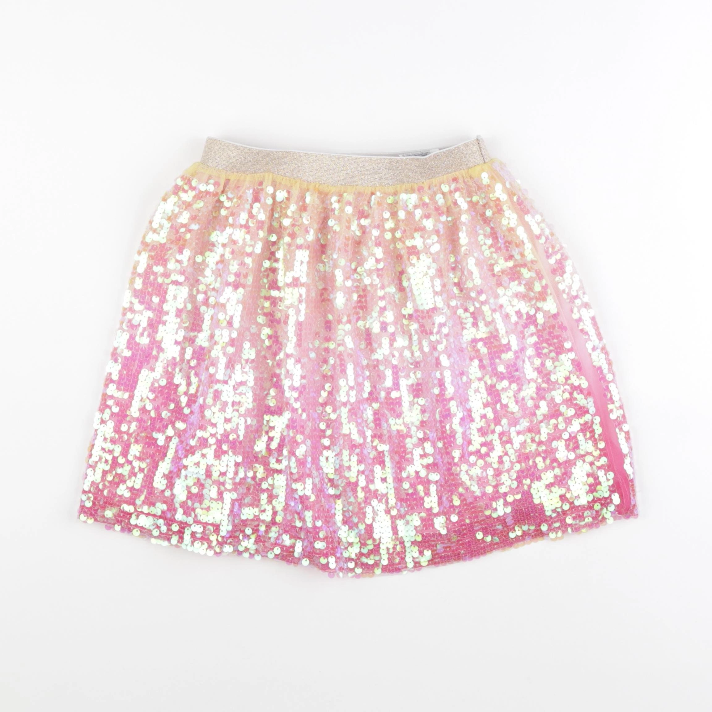 H&M - jupe multicolore sequin - 8/9 ans