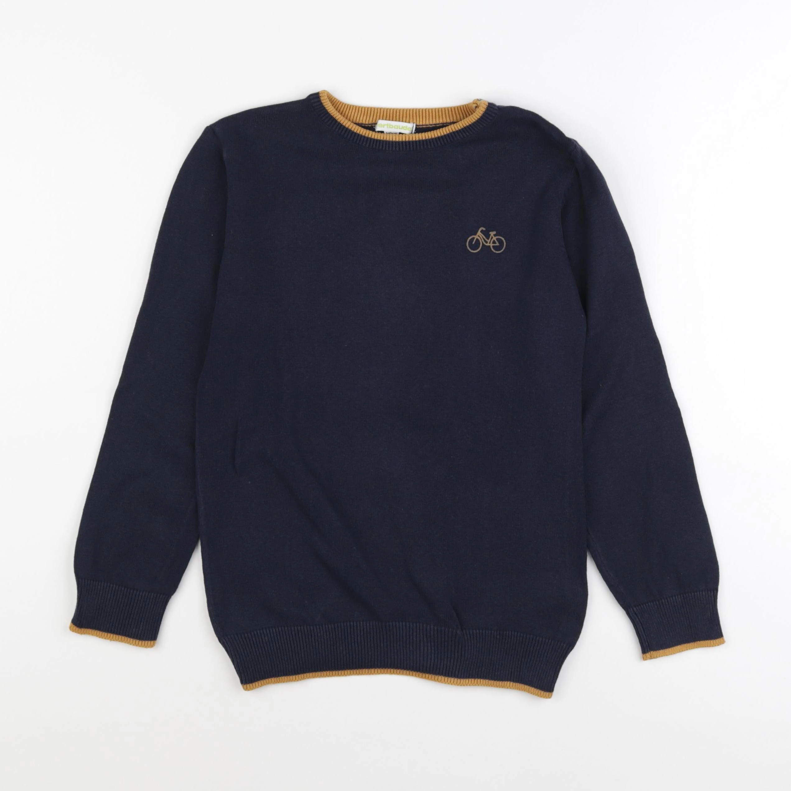 Vertbaudet - pull bleu - 10 ans