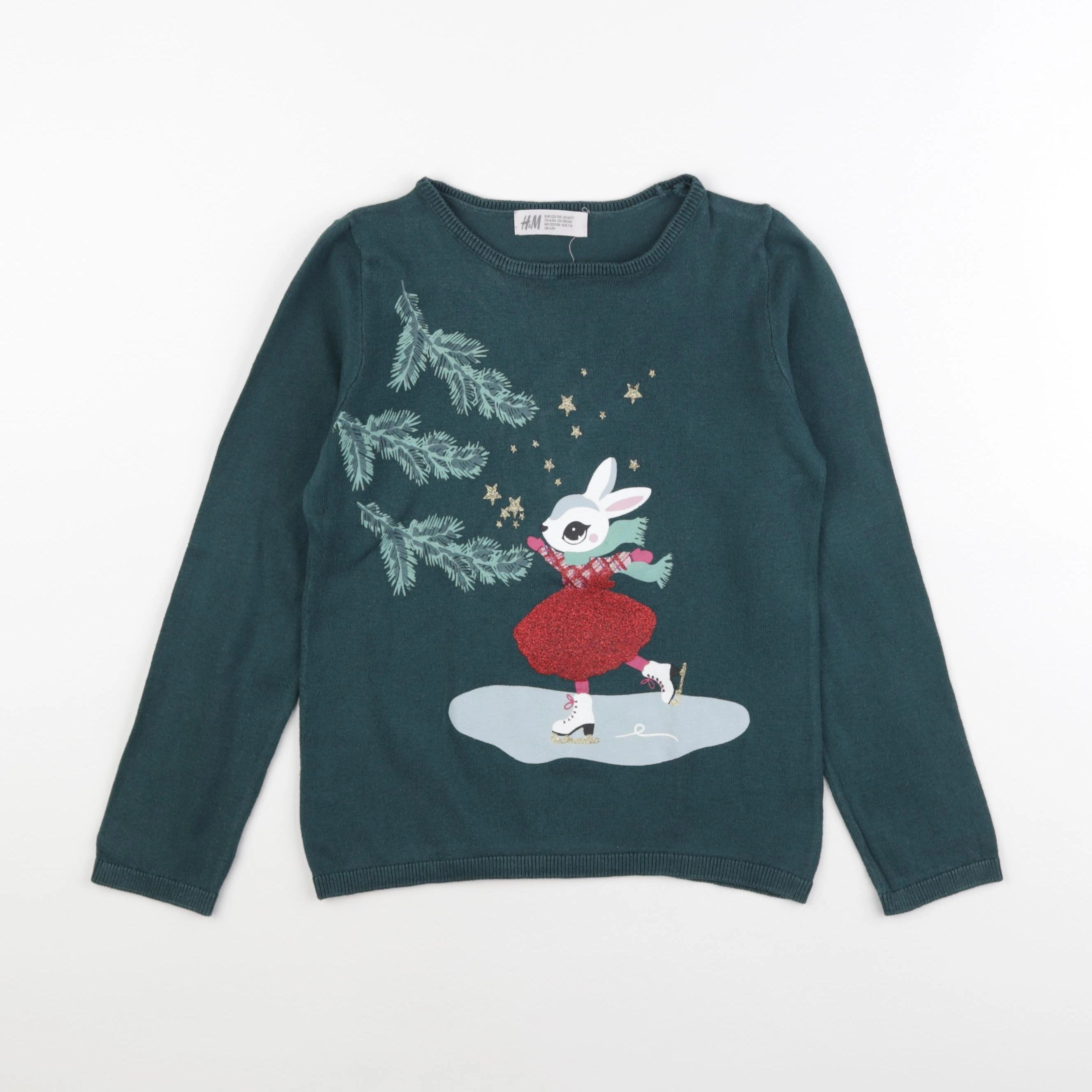H&M - pull multicolore - 6/8 ans
