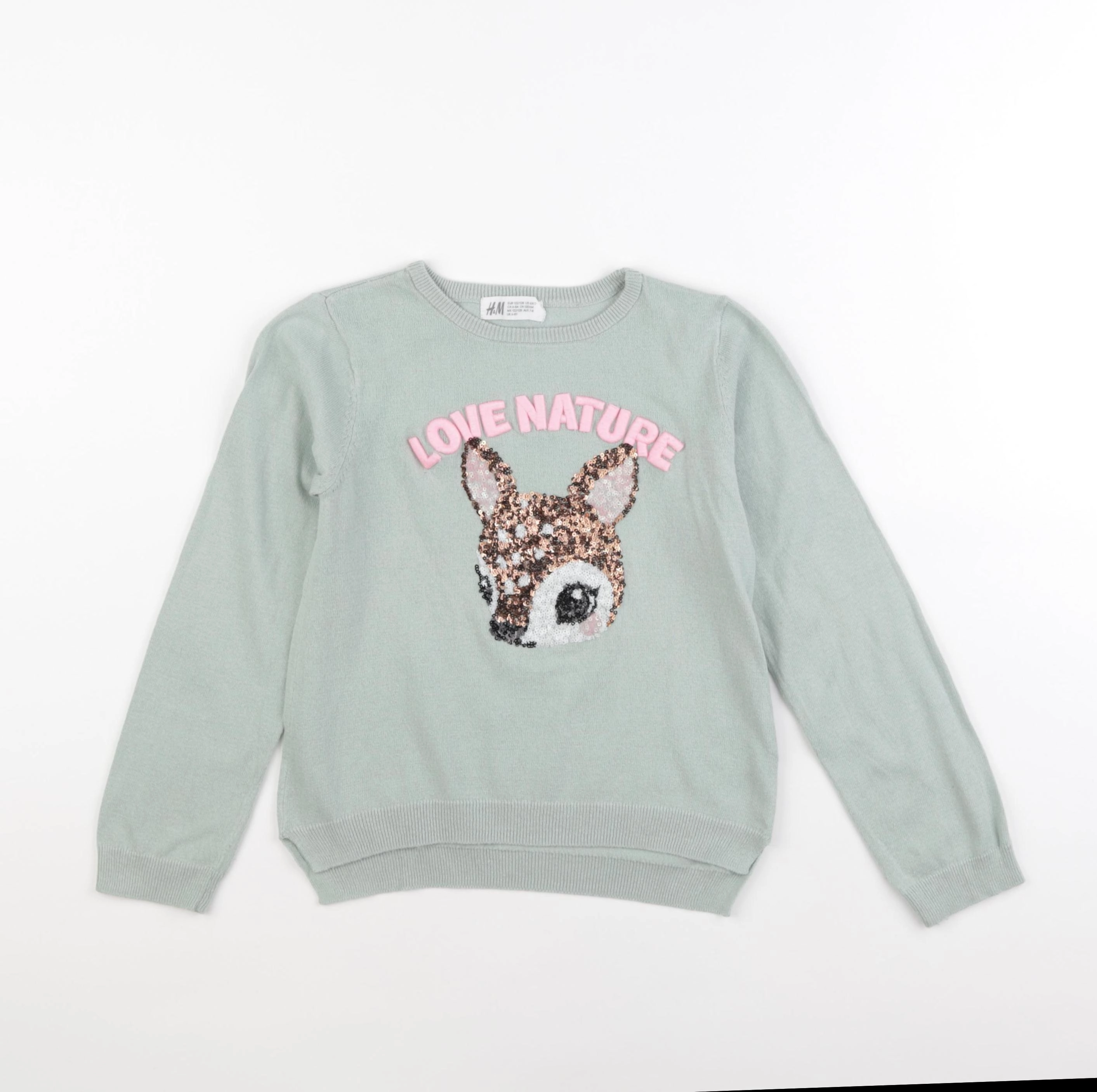 H&M - pull multicolore - 6/8 ans