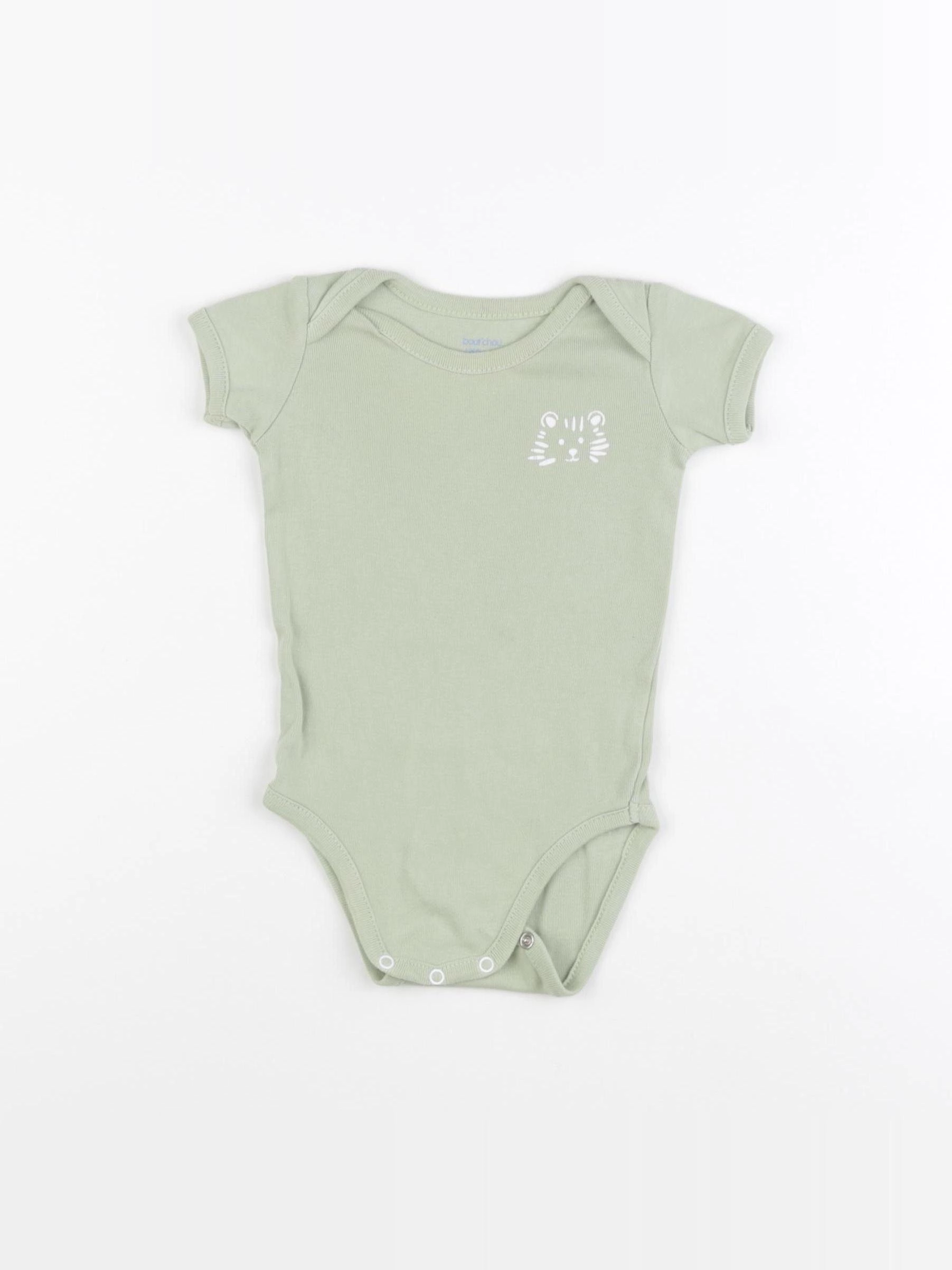 Boutchou - body vert - 6 mois