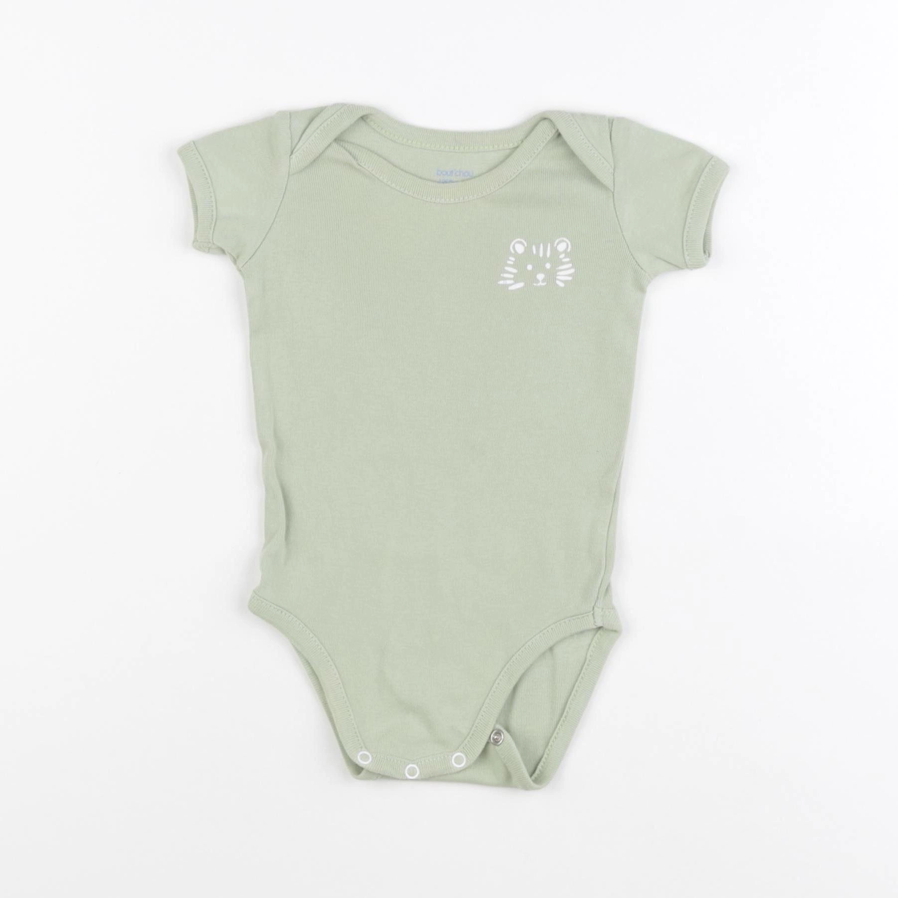 Boutchou - body vert - 6 mois