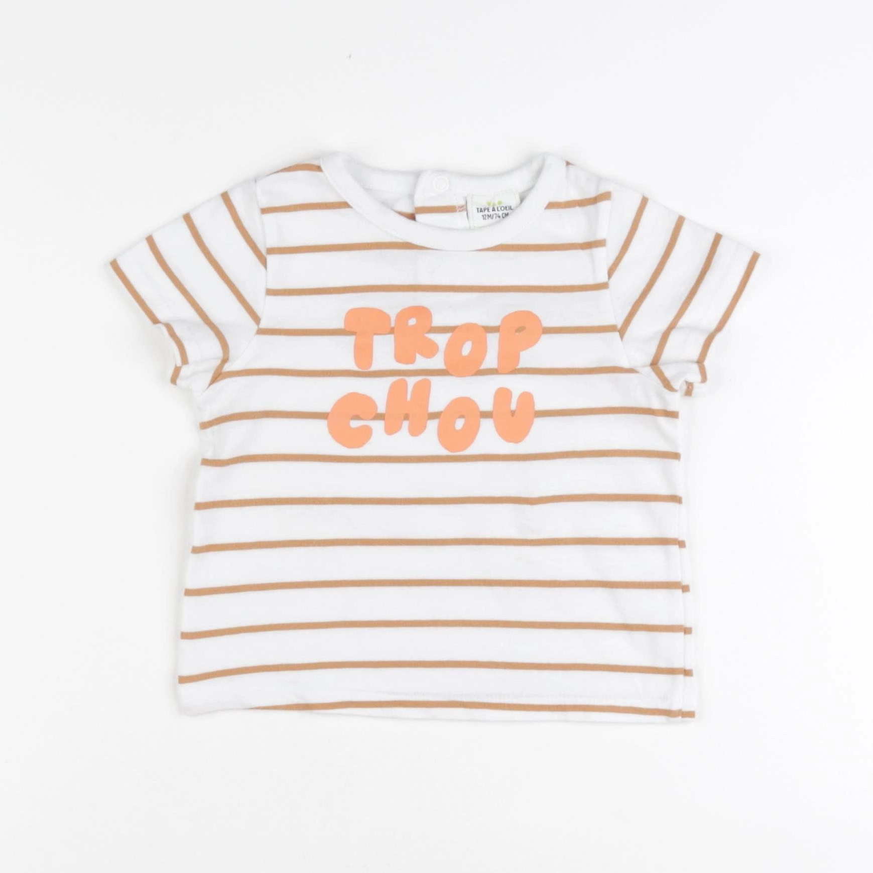 Tape à l'oeil - tee-shirt multicolore - 12 mois