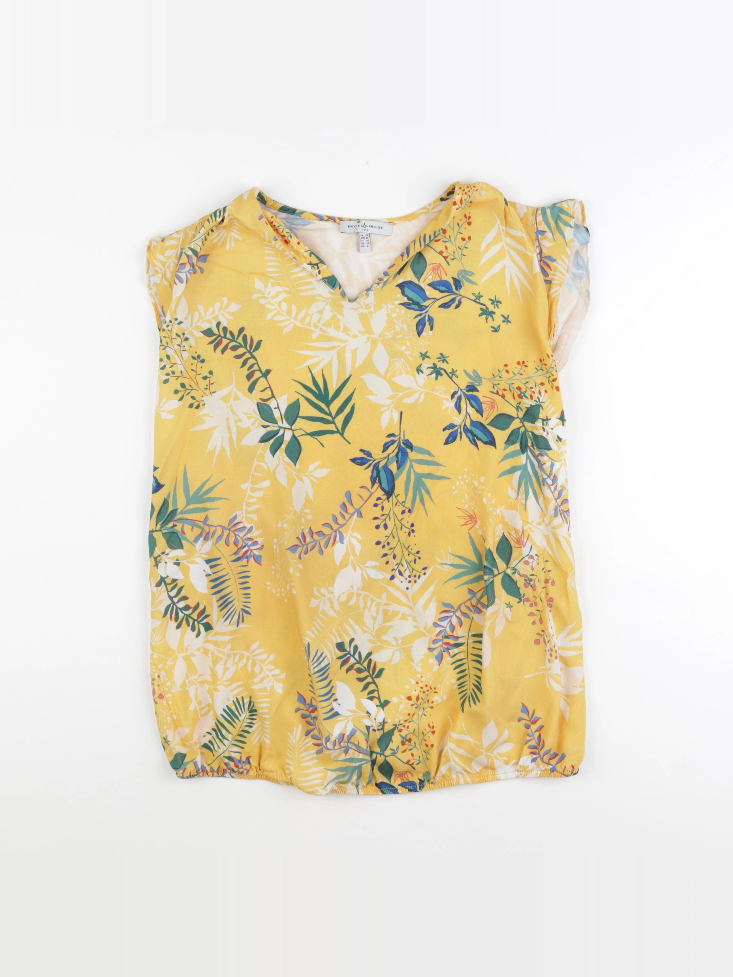 Envie de fraise - blouse grossesse jaune - 38