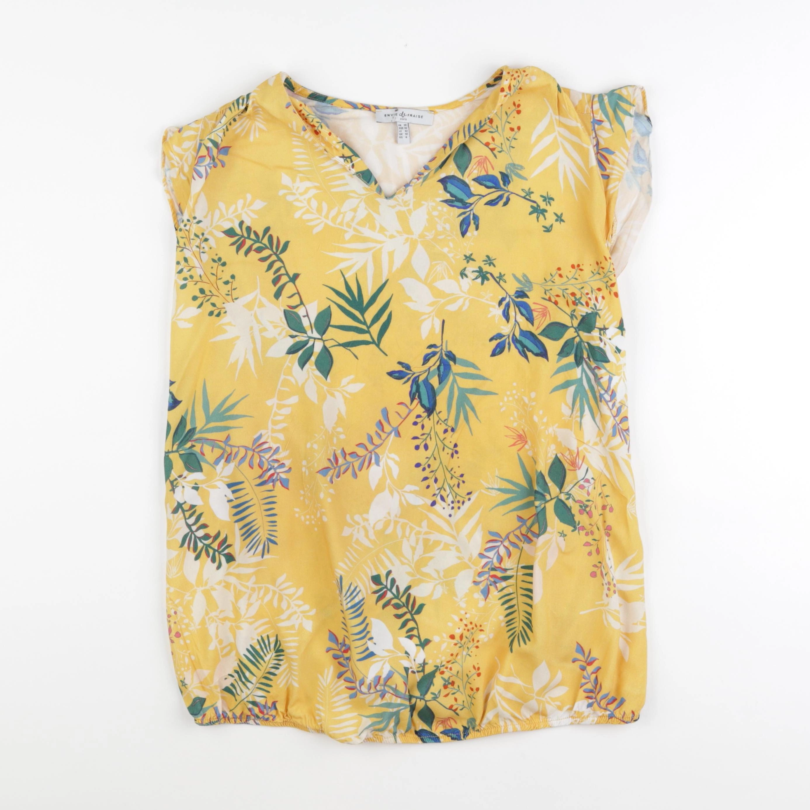 Envie de fraise - blouse grossesse jaune - 38