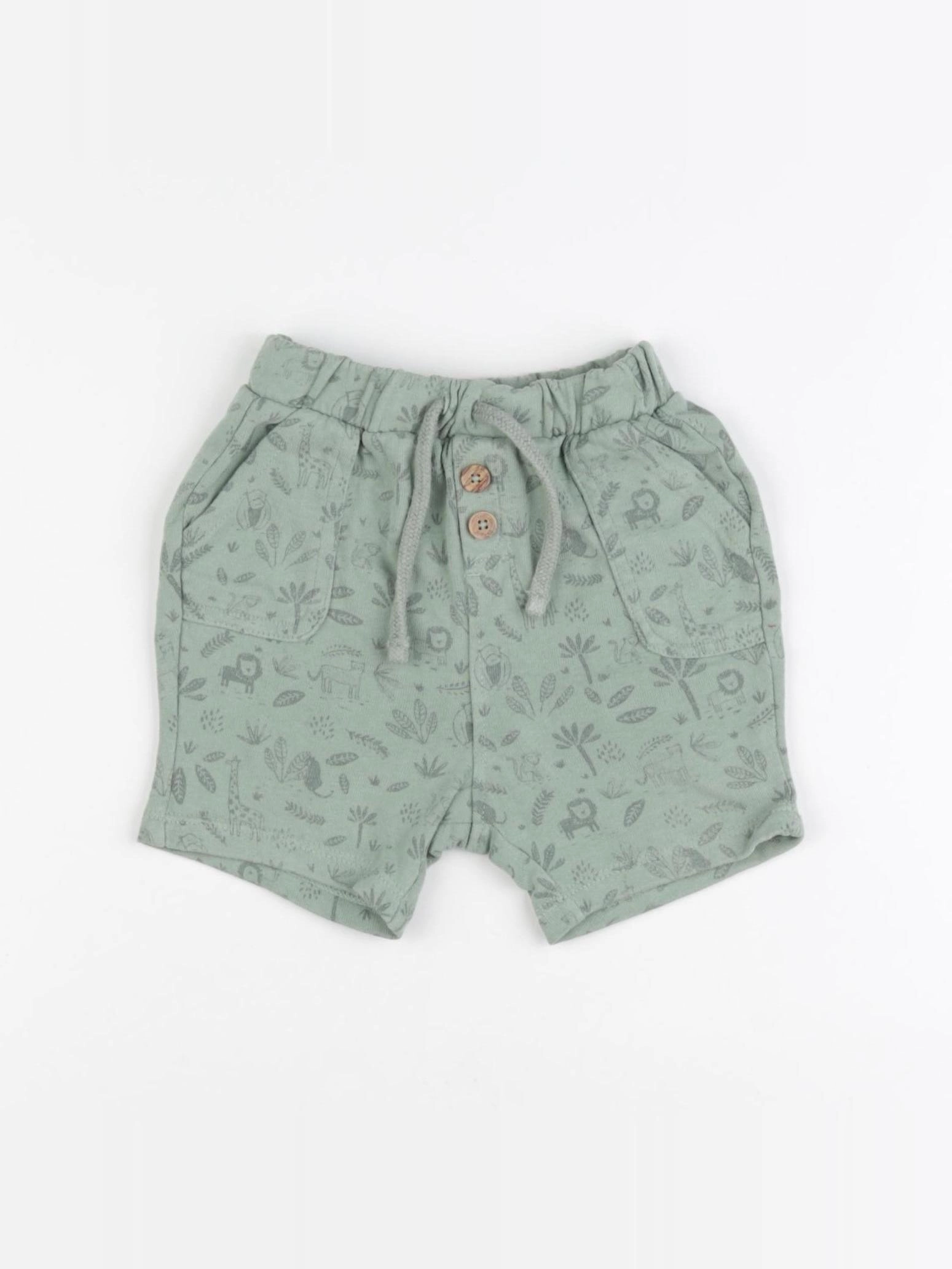 Tape à l'oeil - short vert - 9 mois
