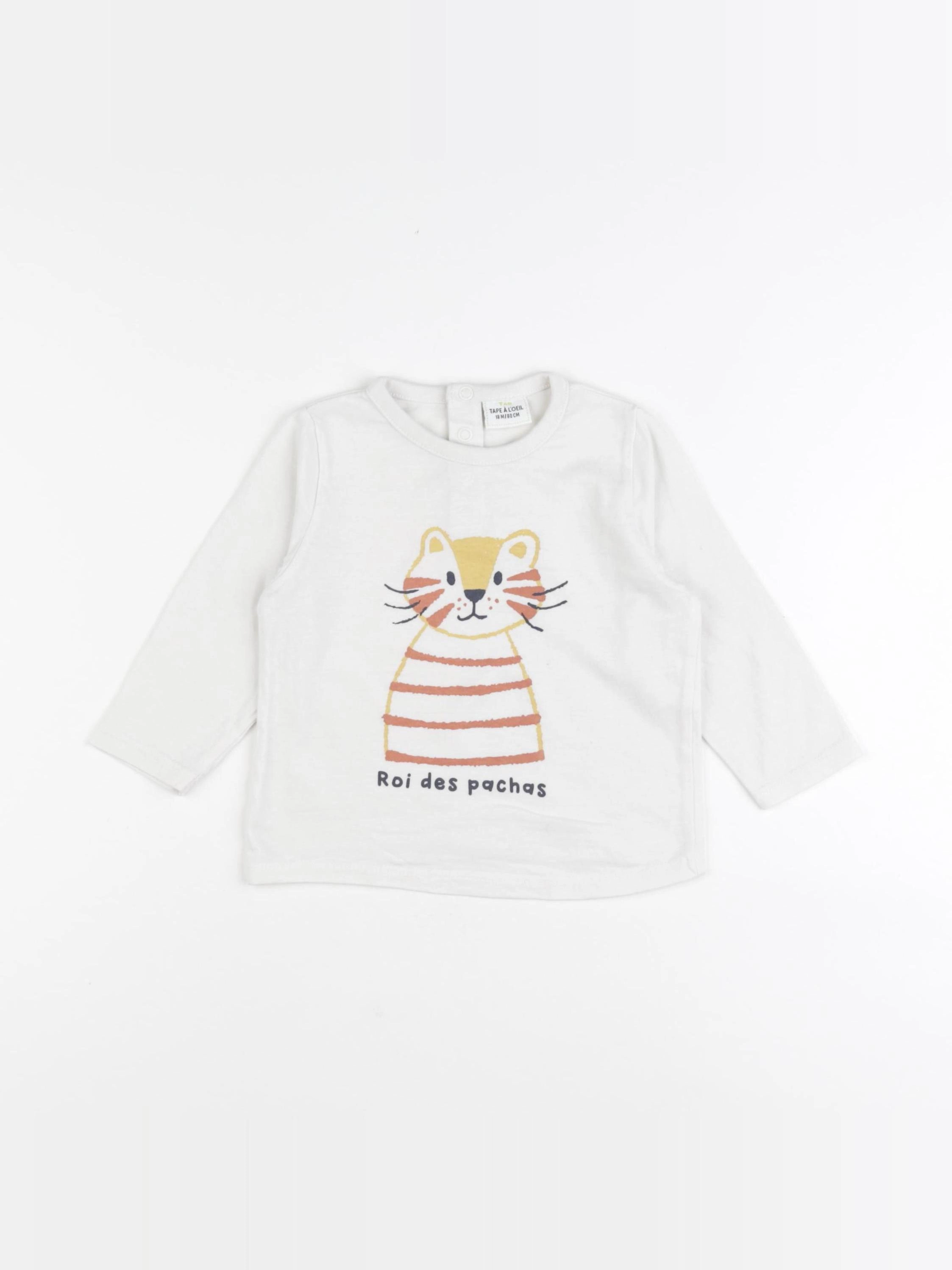 Tape à l'oeil - tee-shirt multicolore - 18 mois