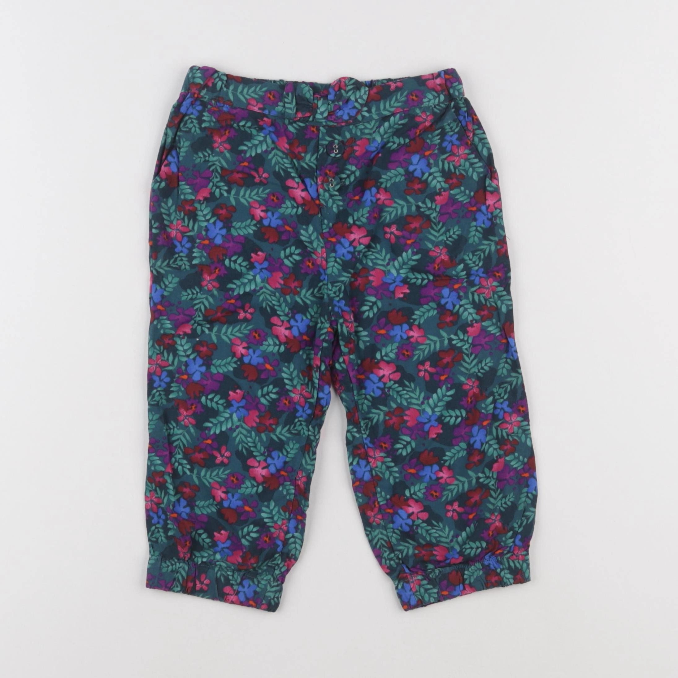 Vertbaudet - pantalon multicolore - 4 ans