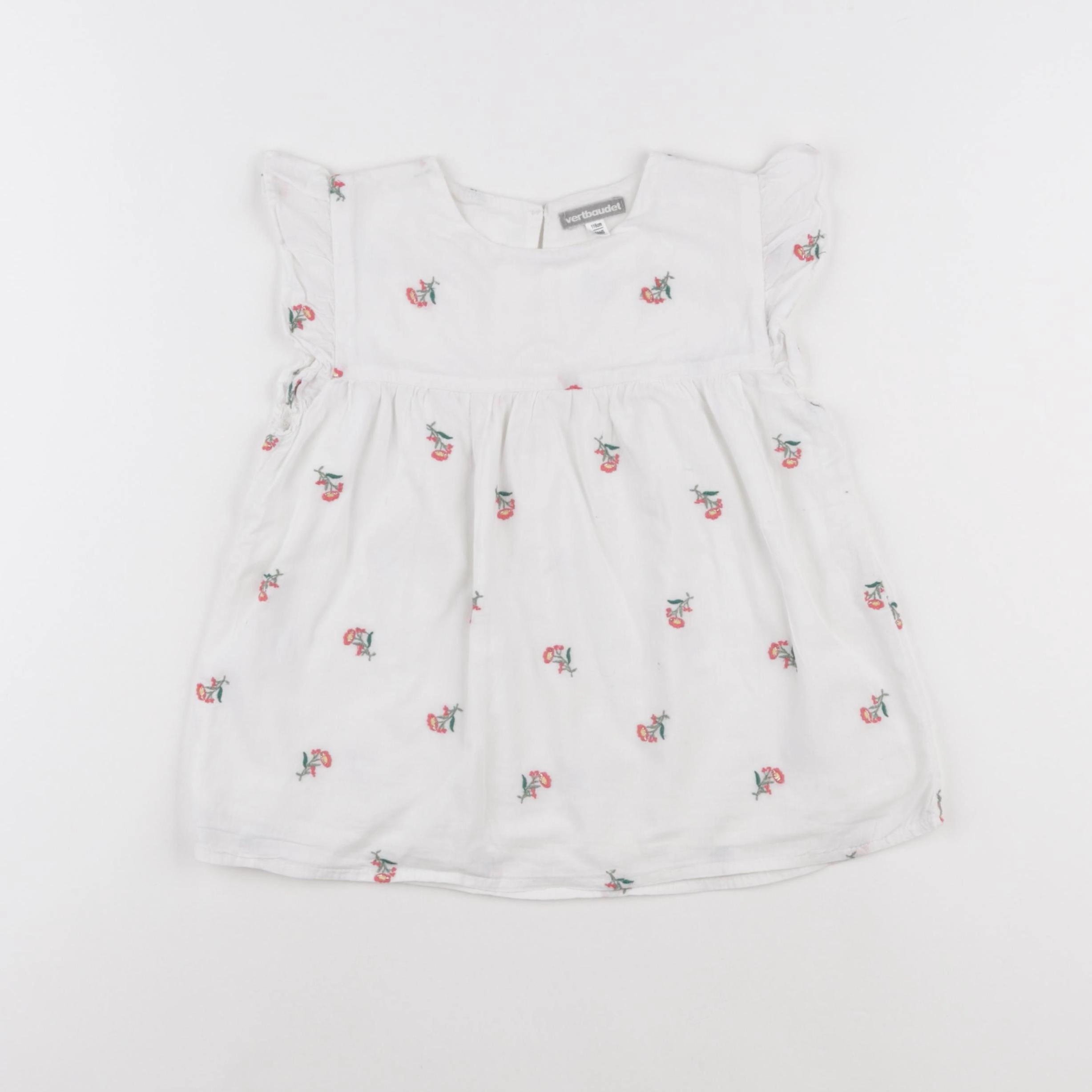 Vertbaudet - blouse blanc - 6 ans