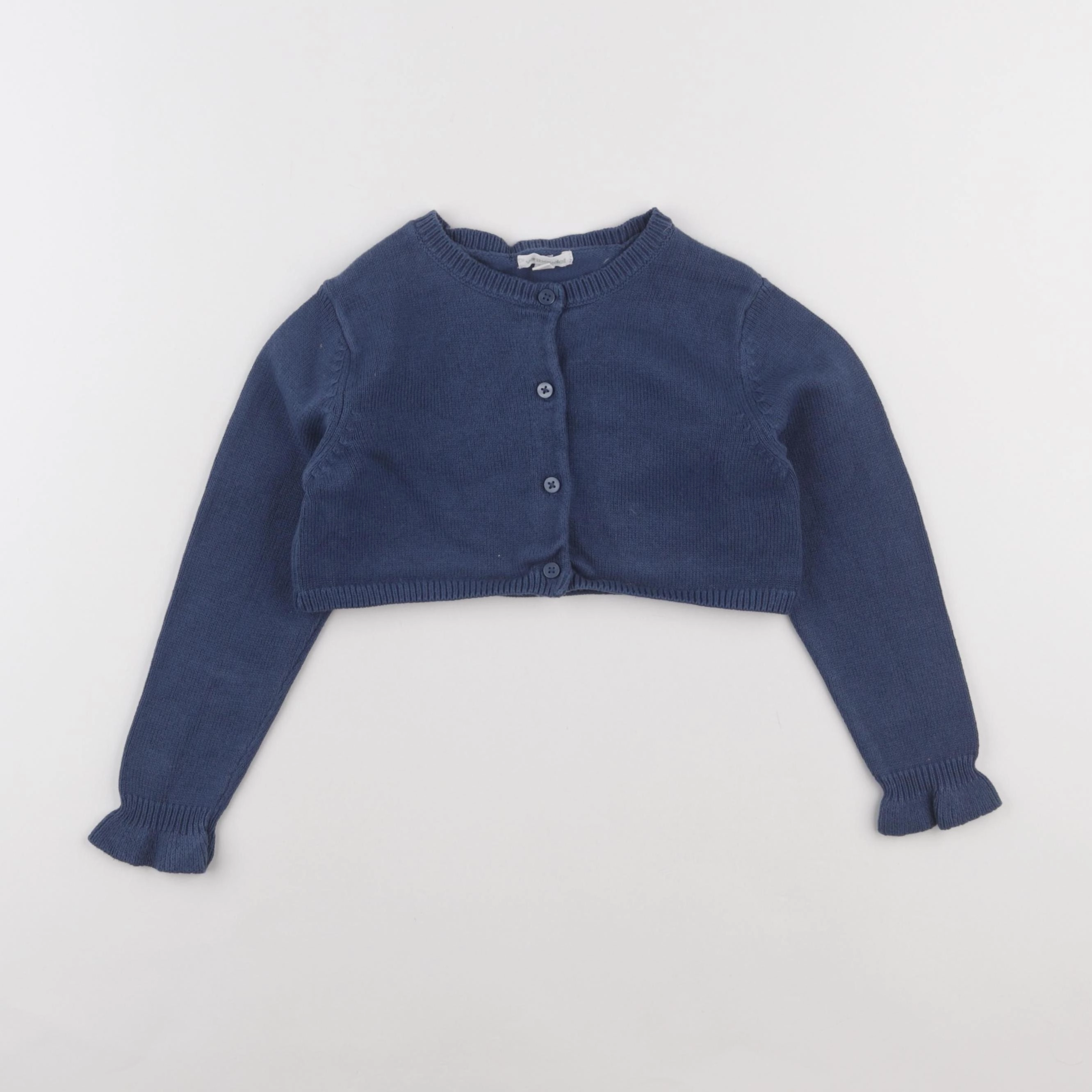 Vertbaudet - gilet bleu - 5 ans