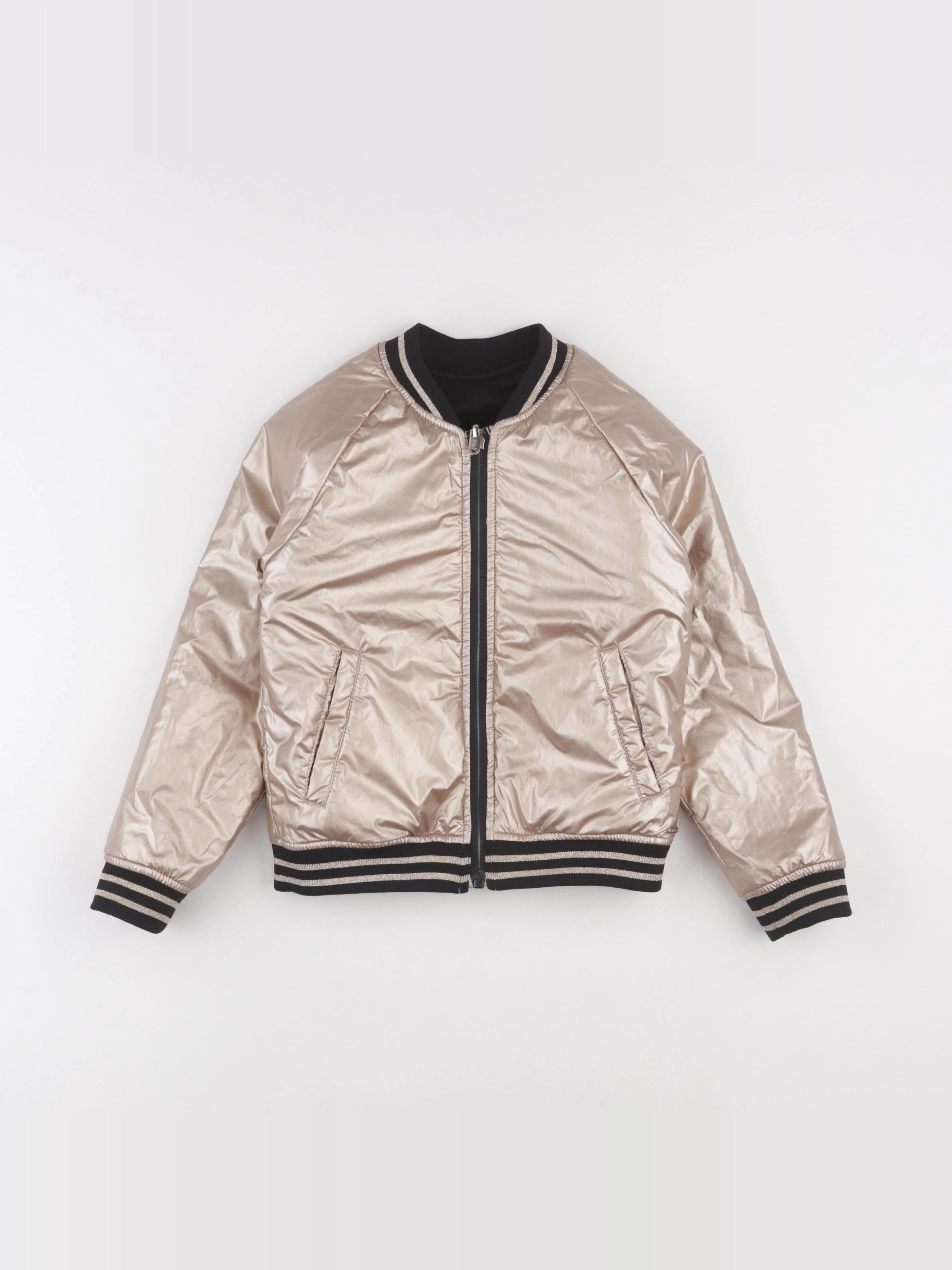 IKKS - veste noir, or - 6 ans