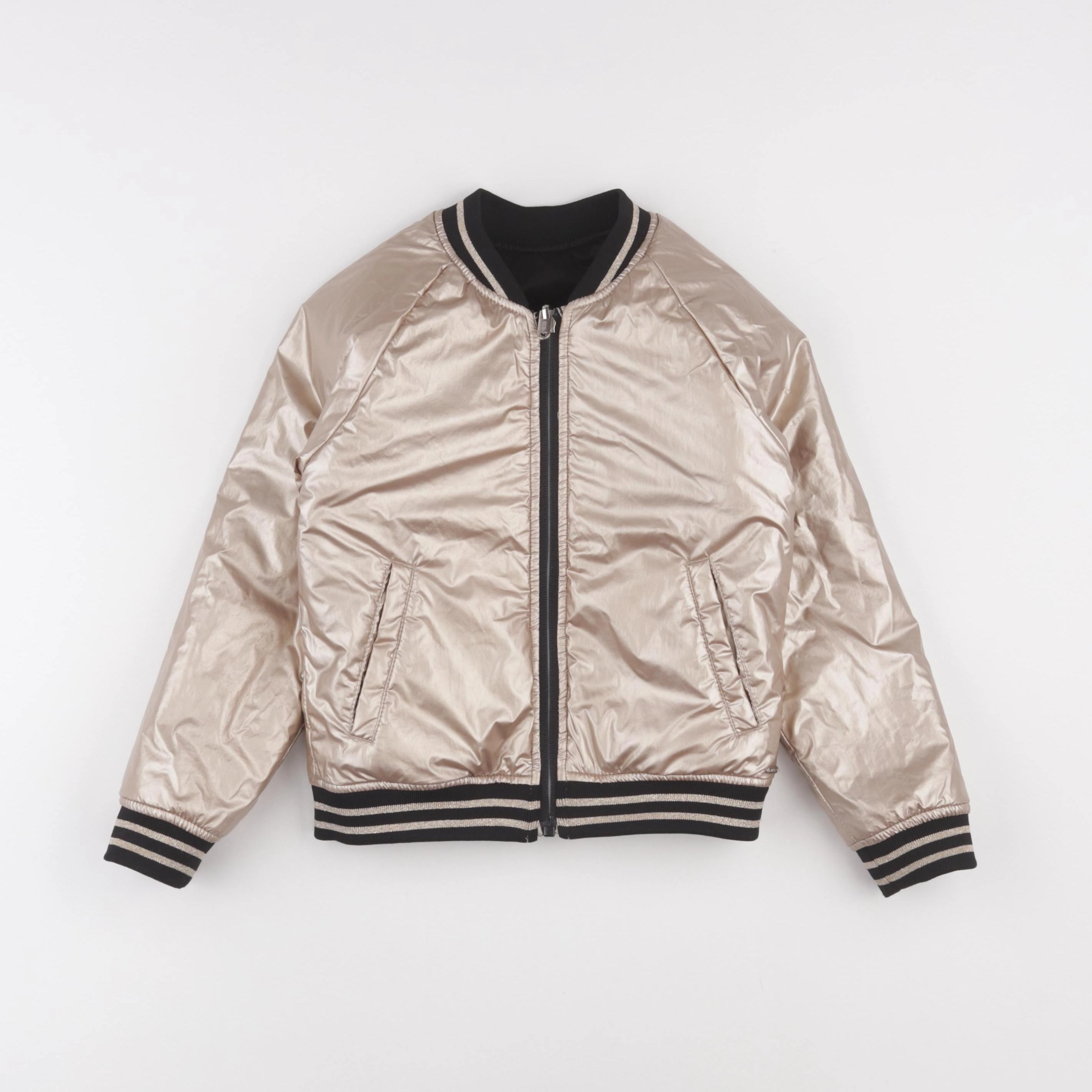 IKKS - veste noir, or - 6 ans