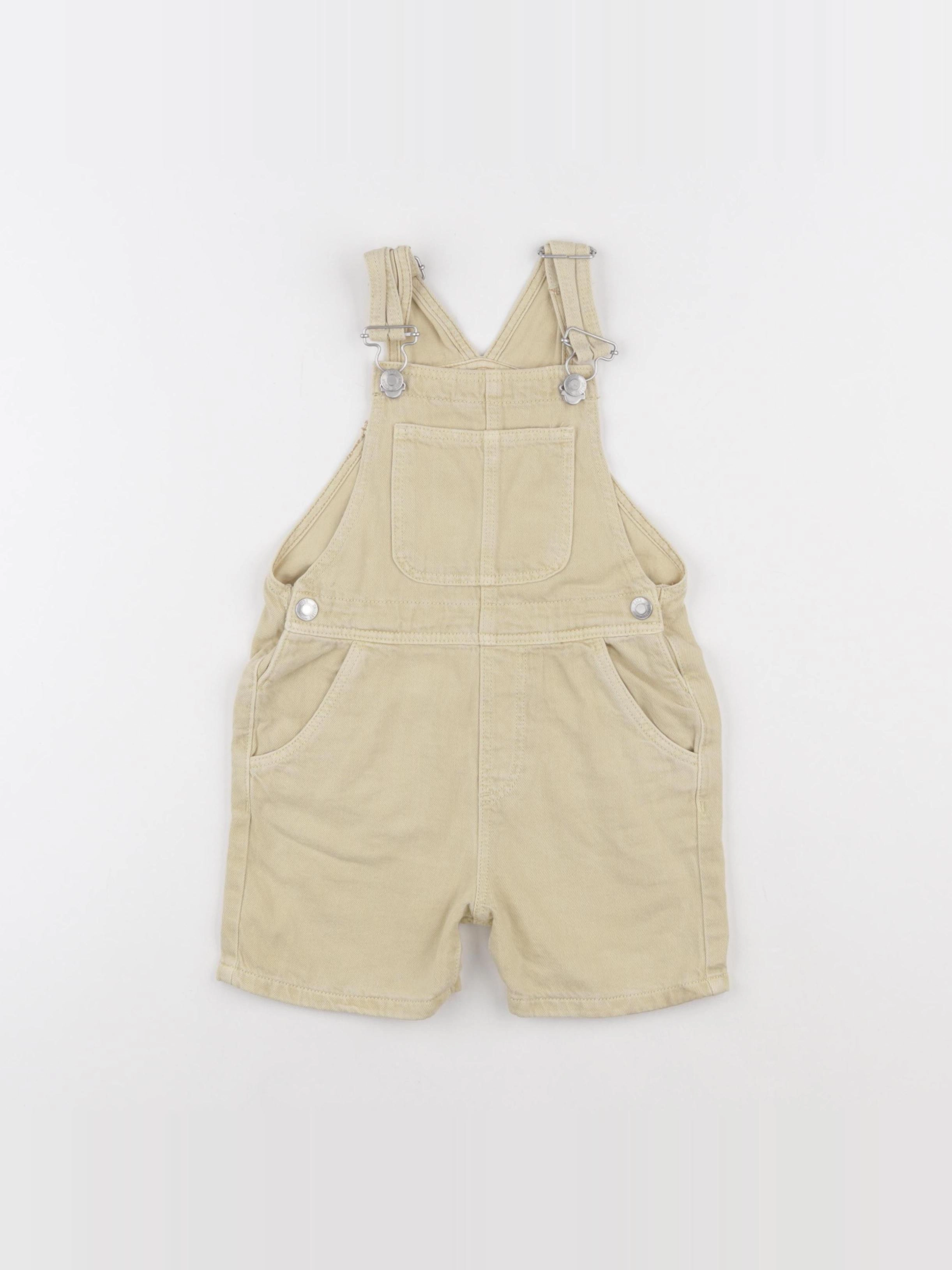 Zara - salopette jaune - 12/18 mois