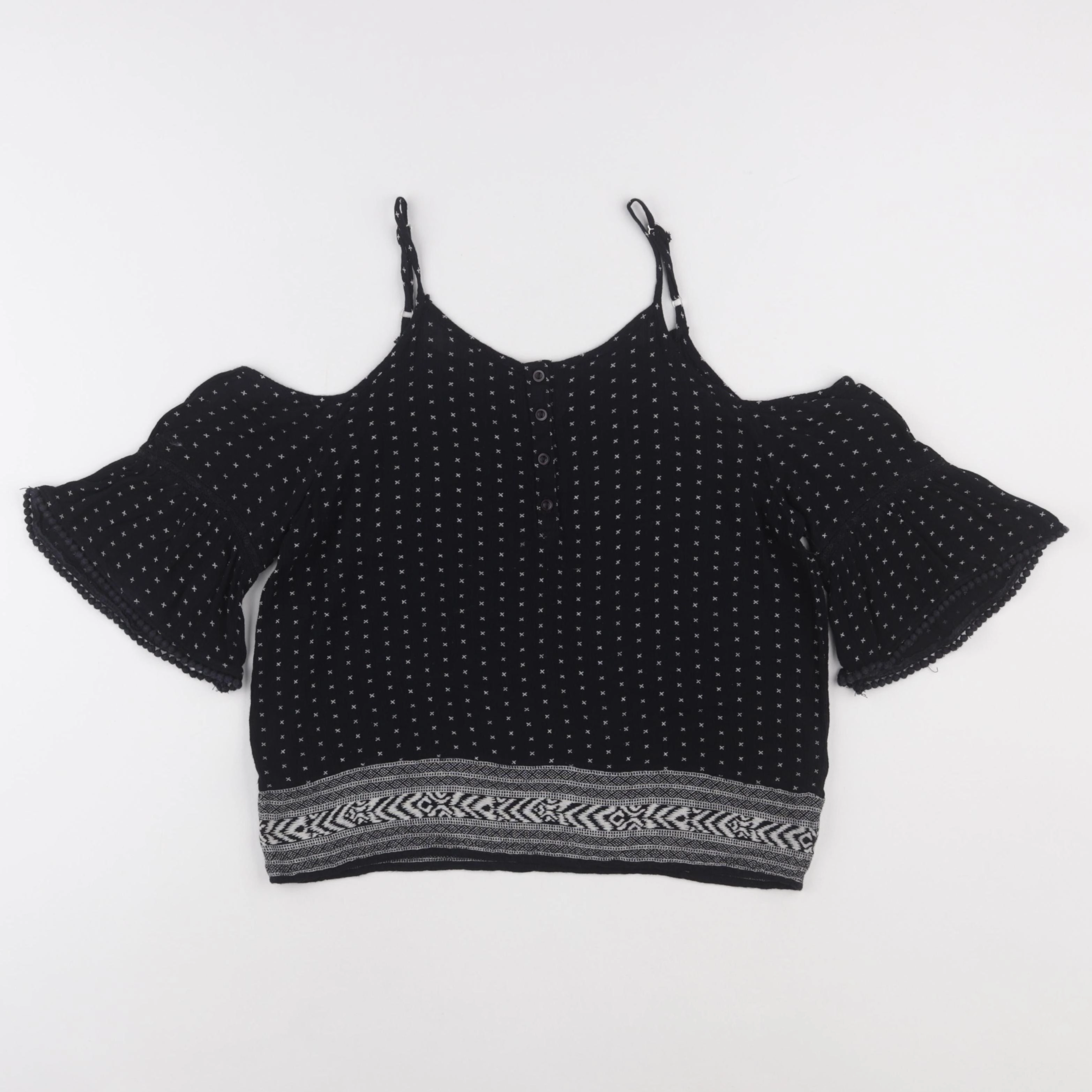 IKKS - blouse noir - 14 ans